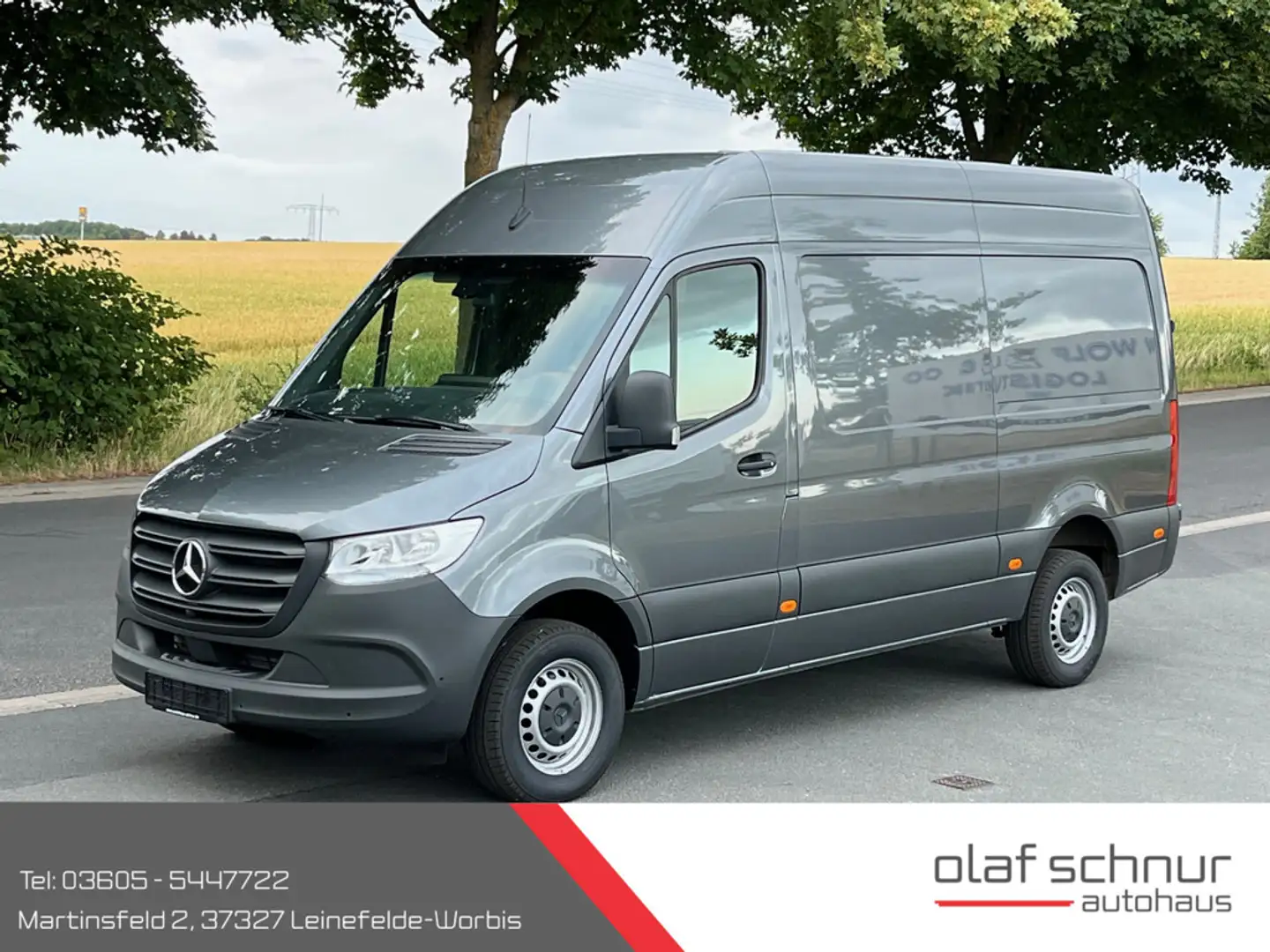 Mercedes-Benz Sprinter 317 CDI Kasten L2H2 AHK 2,8t Grau - 1