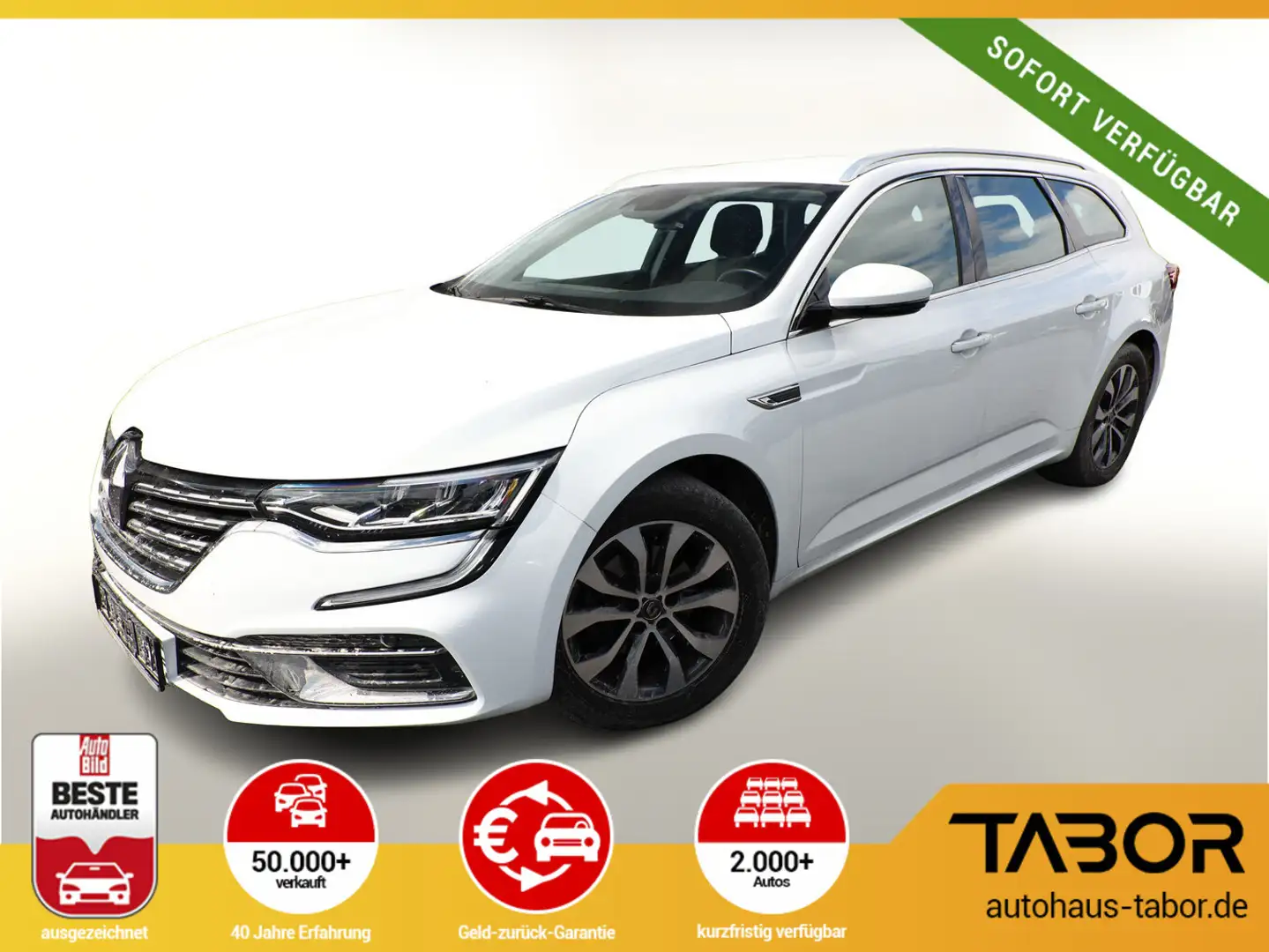 Renault Talisman Grandt TCe 160 EDC Zen LED PDC 17Z Weiß - 1