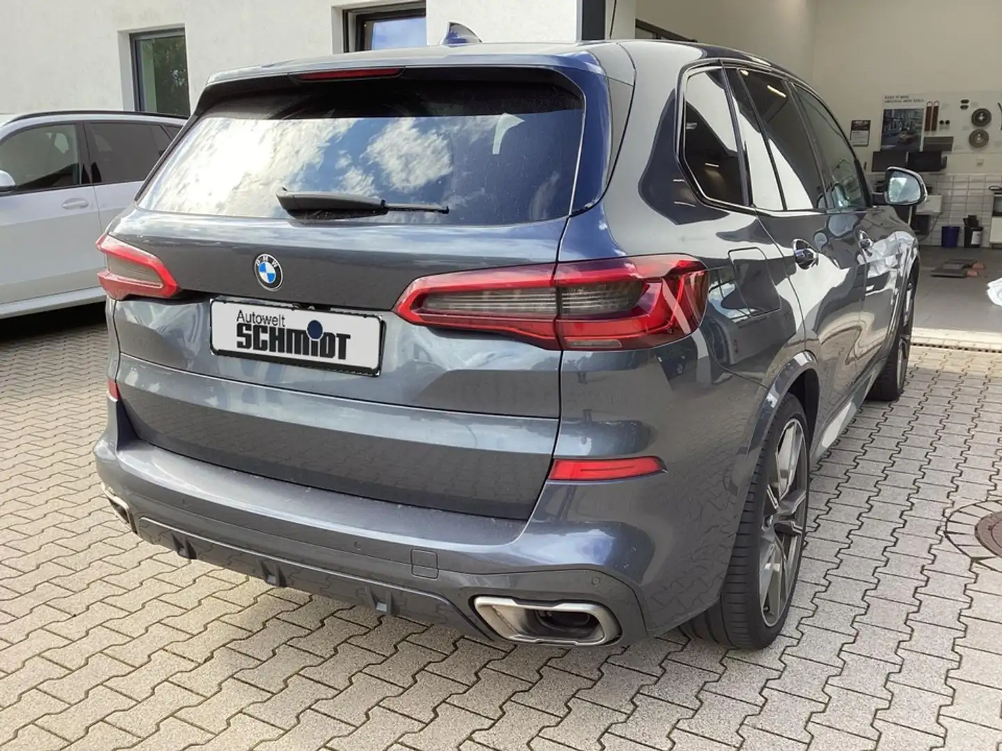 BMW X5 M50d + 1.HAND + TÜV-bis-04.26 Grau - 2