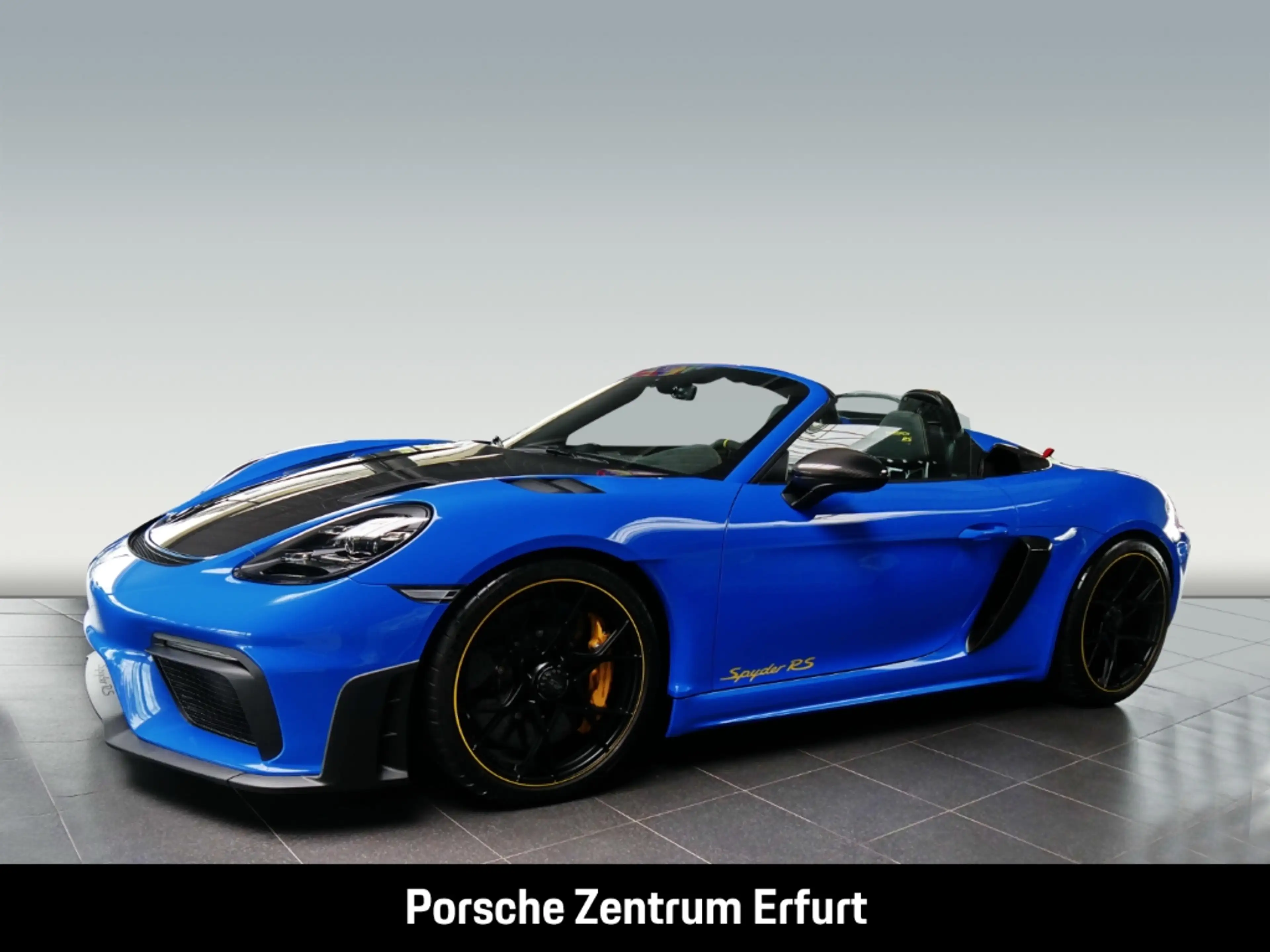 Porsche 718 Spyder Boxster RS sharkblue Individual Exklusiv — photo 2