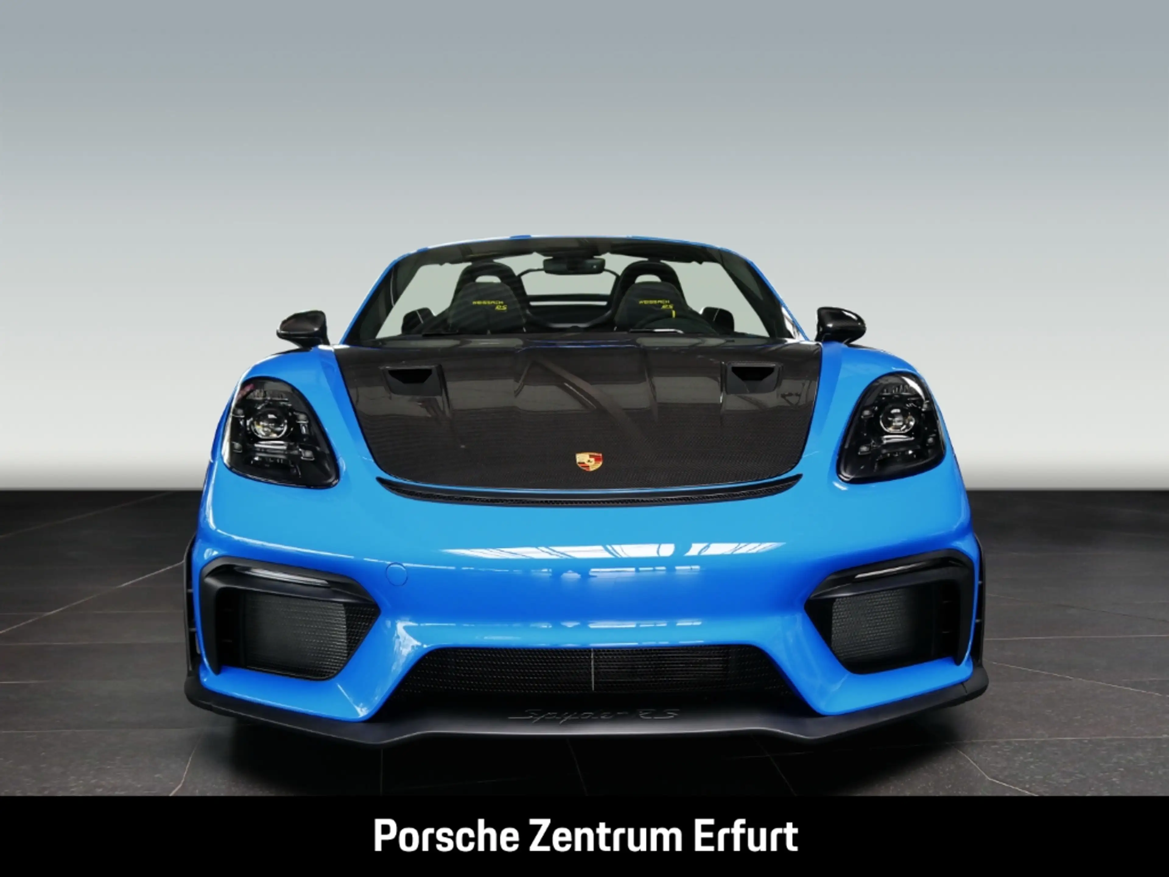 Porsche 718 Spyder Boxster RS sharkblue Individual Exklusiv — photo 8