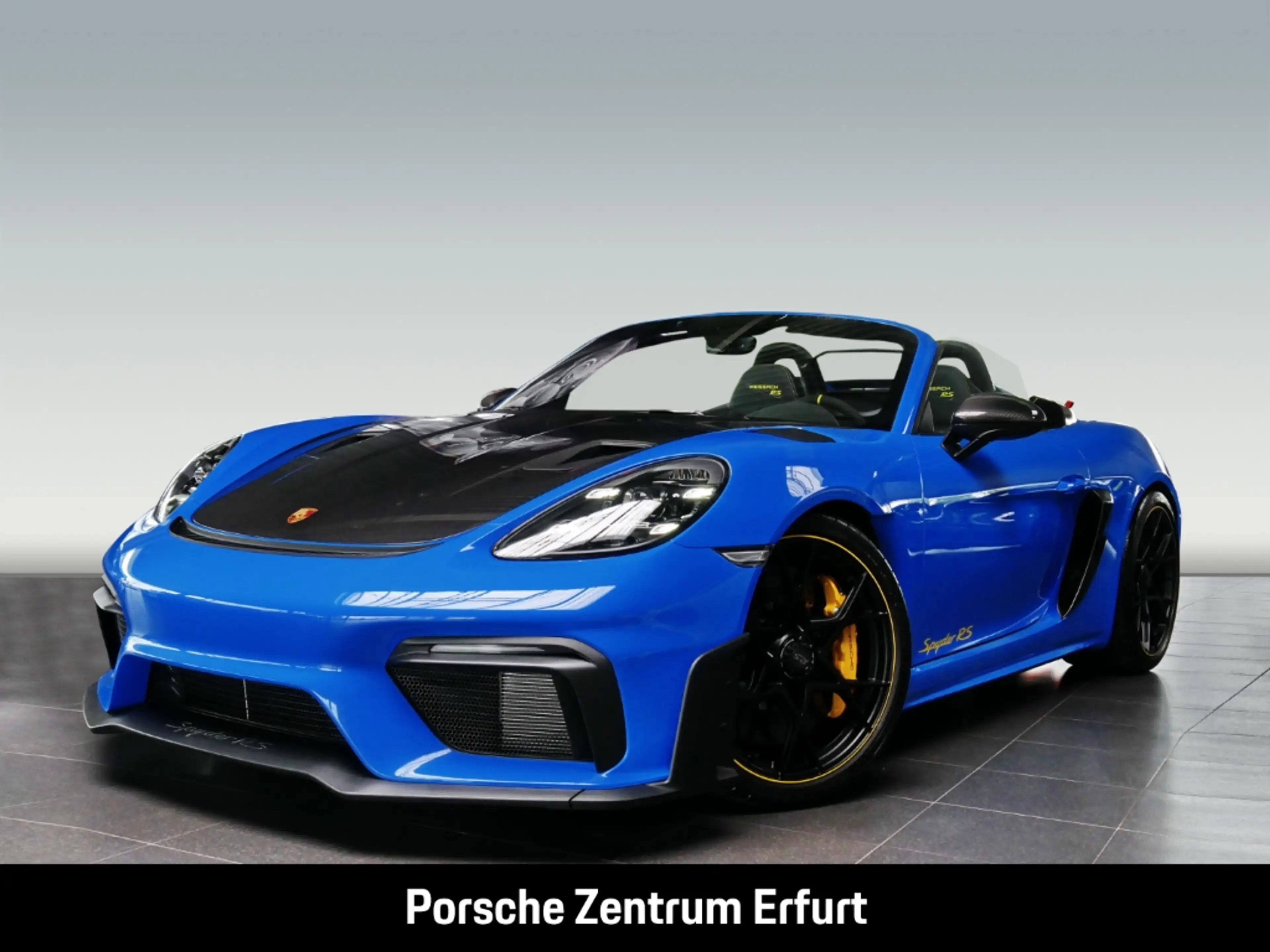 Porsche 718 Spyder Boxster RS sharkblue Individual Exklusiv