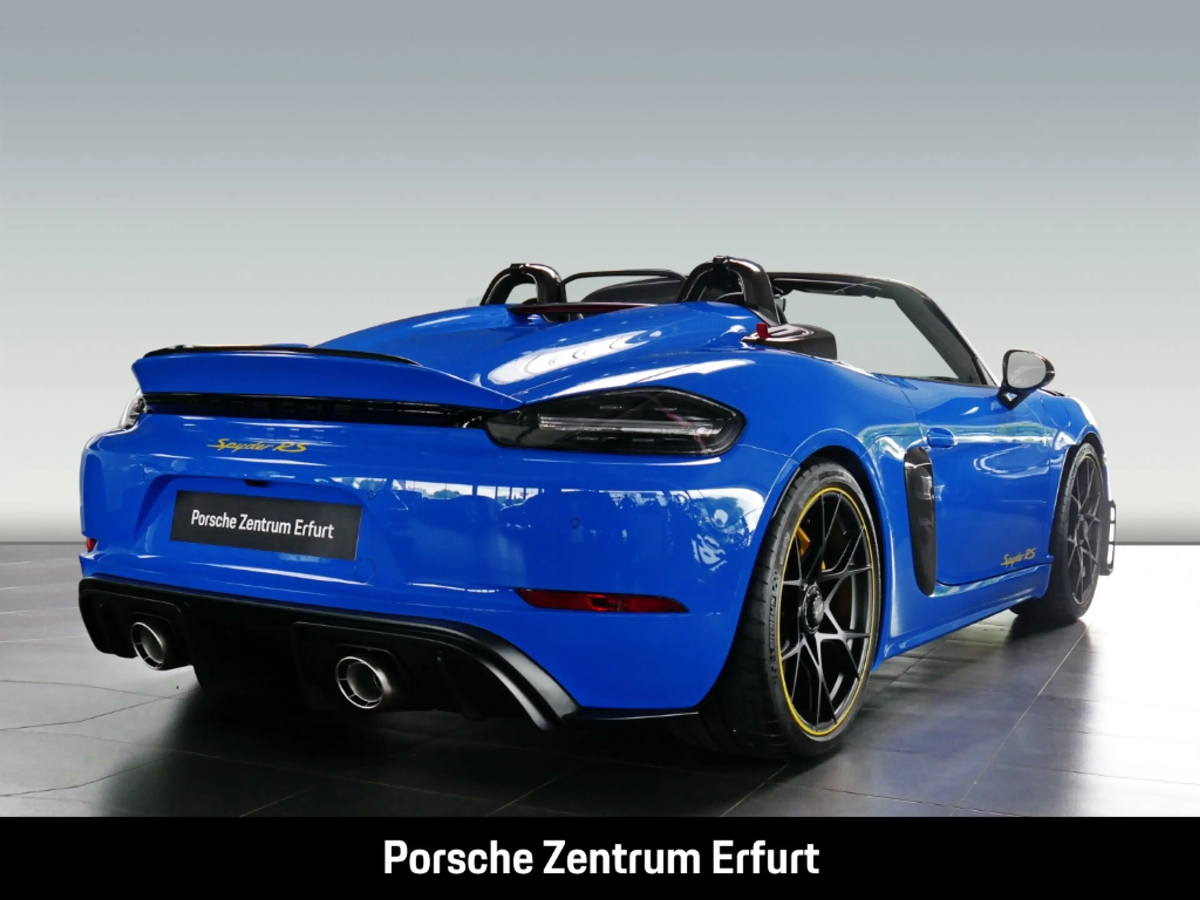 Porsche 718 Spyder Boxster RS sharkblue Individual Exklusiv — photo 6