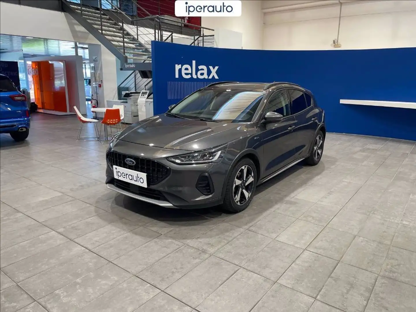 Ford Focus active 1.5 ecoblue x 120cv auto Grigio - 1