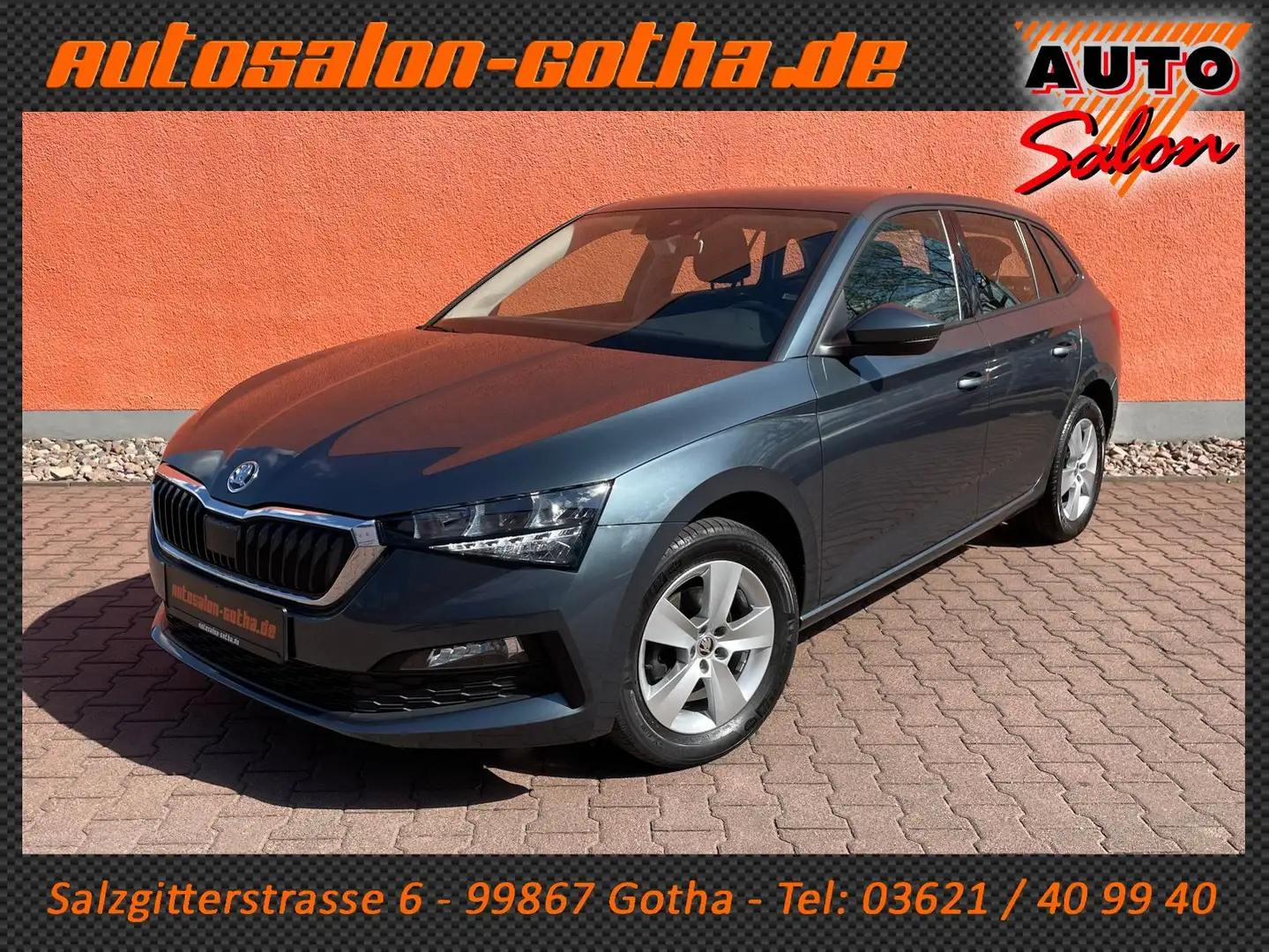 Skoda Scala 1.0 TSI Ambition LED+APPS LANE PDC FON GRA Grau - 1