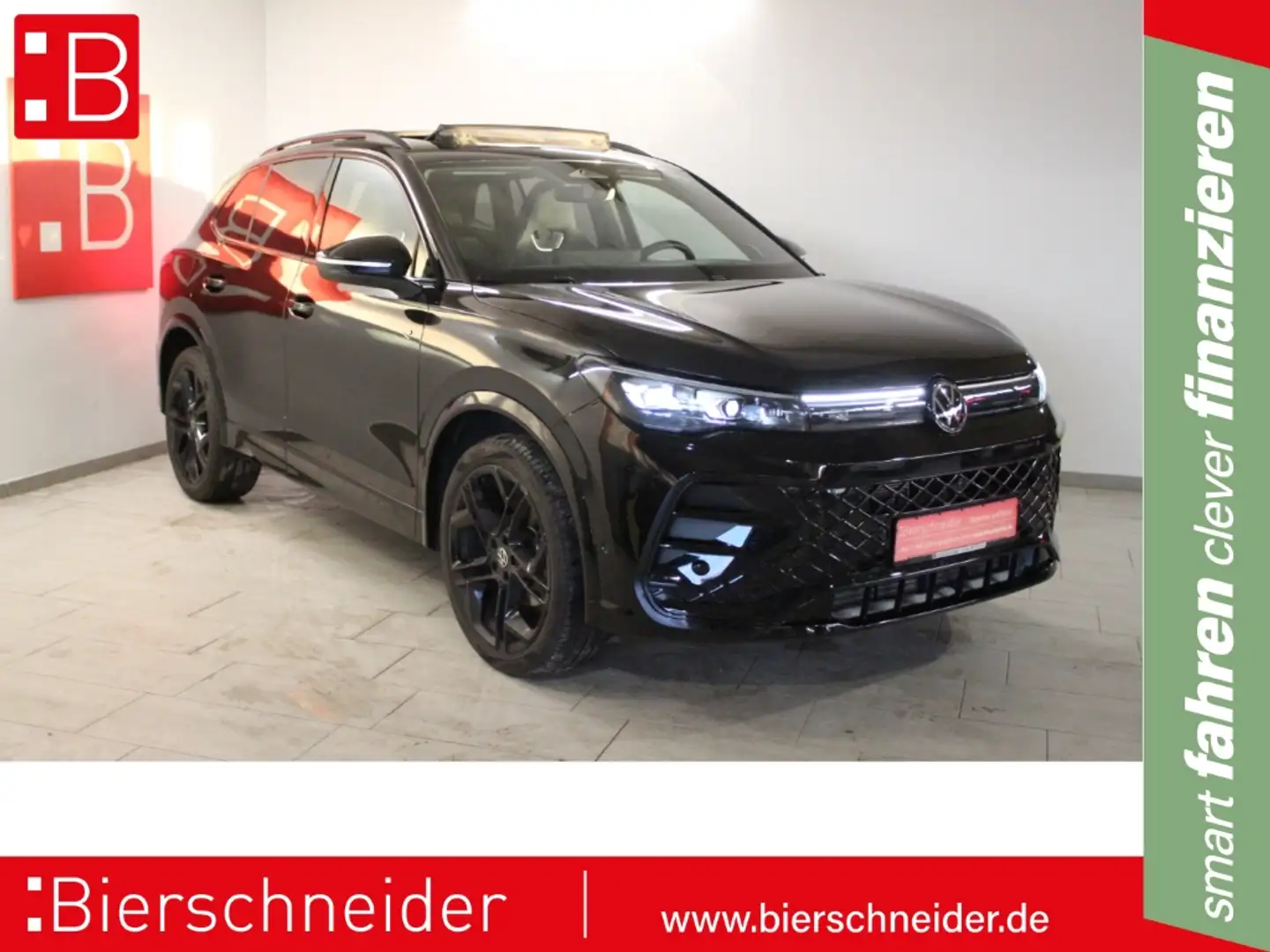 Volkswagen Tiguan 1.5 eTSI DSG 2x RLine Black Style 20 AHK MATRIX H/ Schwarz - 1