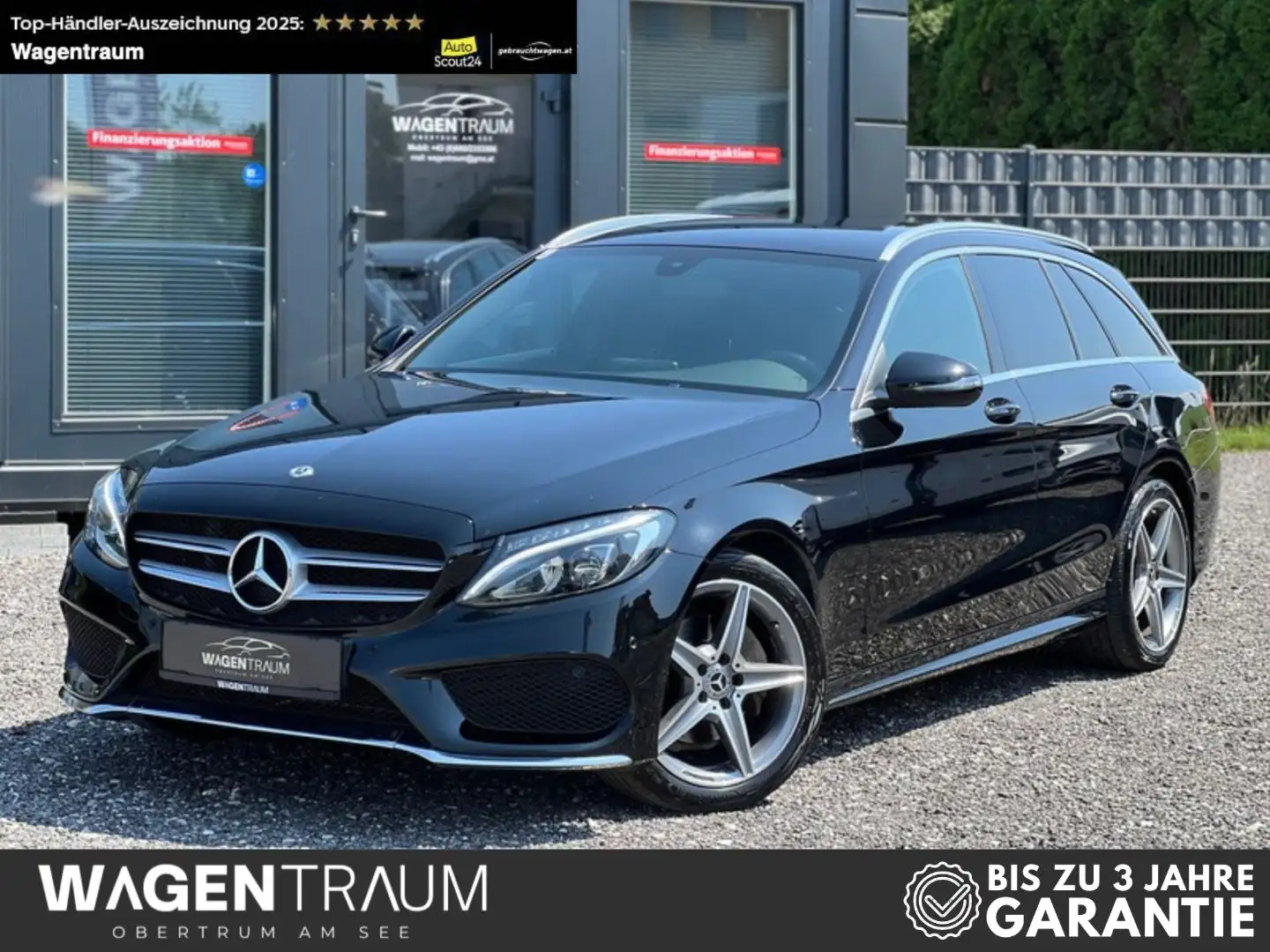 Mercedes-Benz C 180 CDI AMG Line - Led - Navi - Leder Schwarz - 1