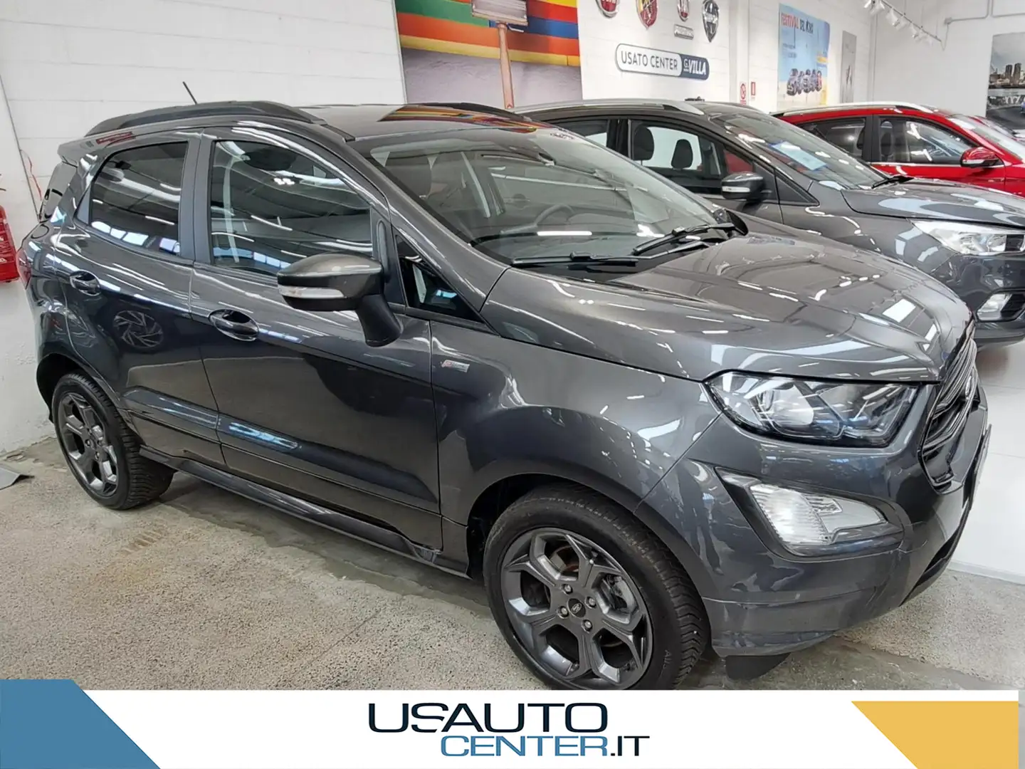 Ford EcoSport 2018 - 1.0 ecoboost ST-Line s&s 125cv my20 Gris - 2