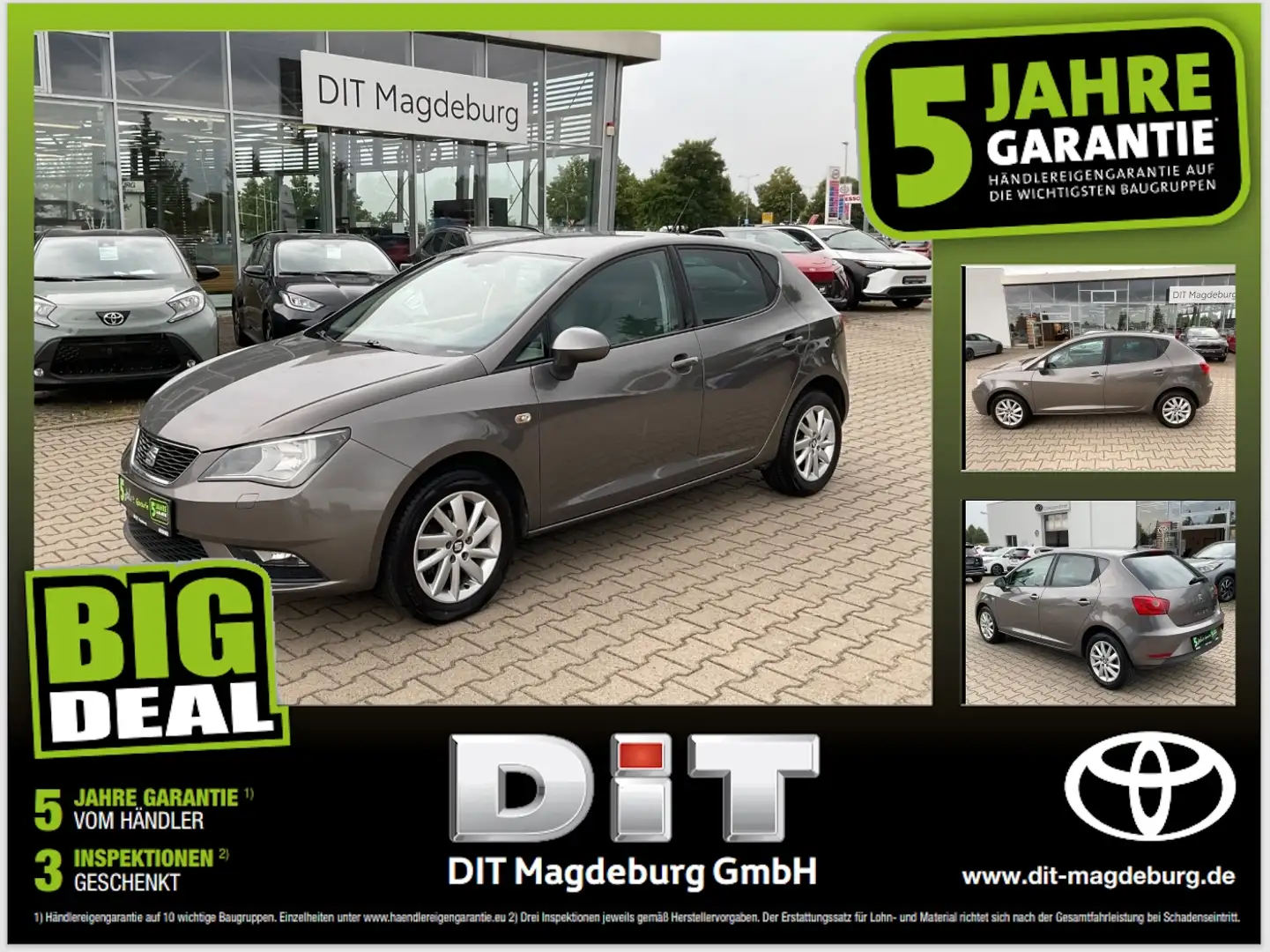 SEAT Ibiza 1.2 TSI Sun Sizuheizung,LM,PDC Gris - 1
