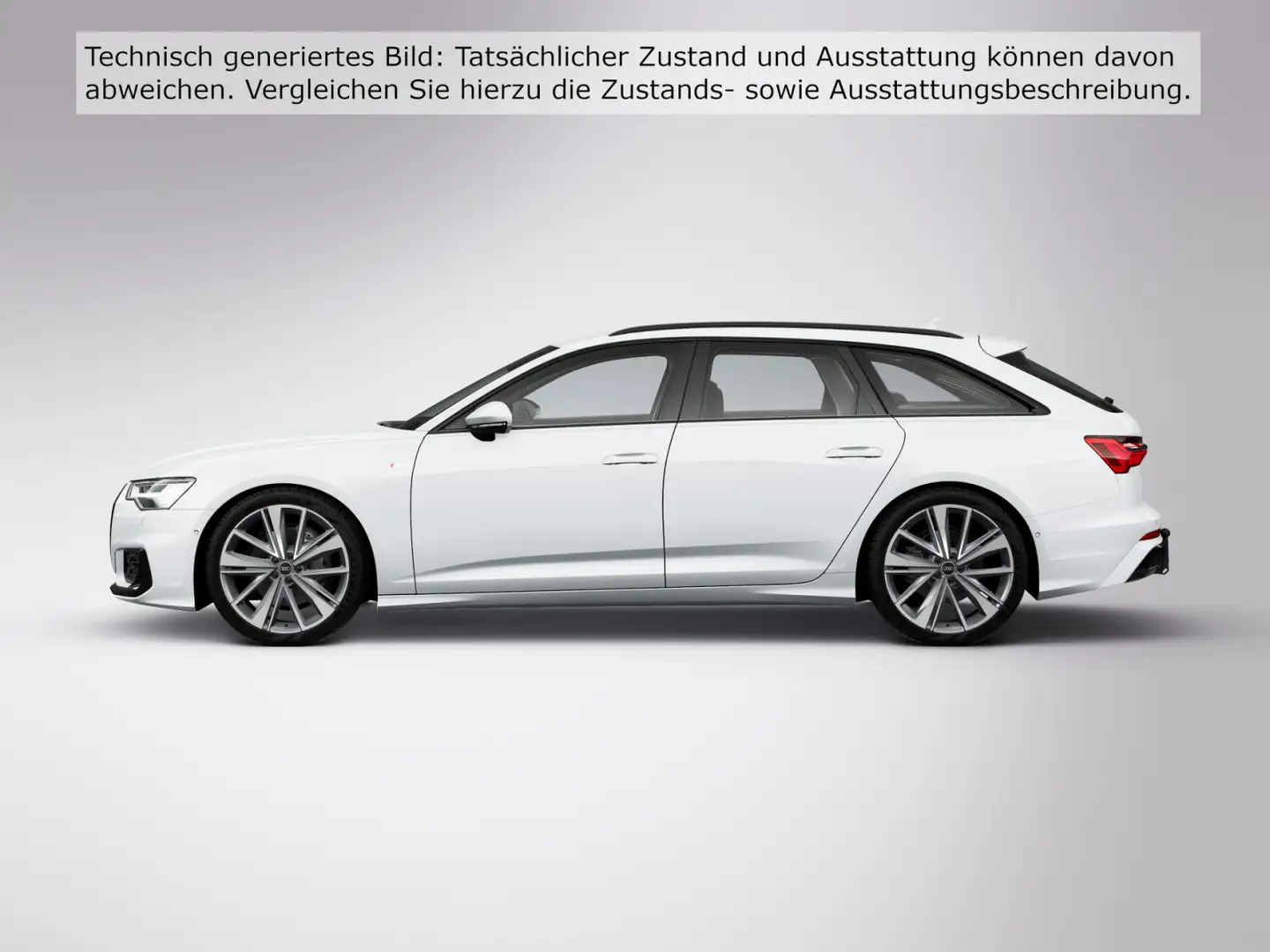 Audi A6 50 TDI qu. S line HDMatrix*Business* Blanc - 2