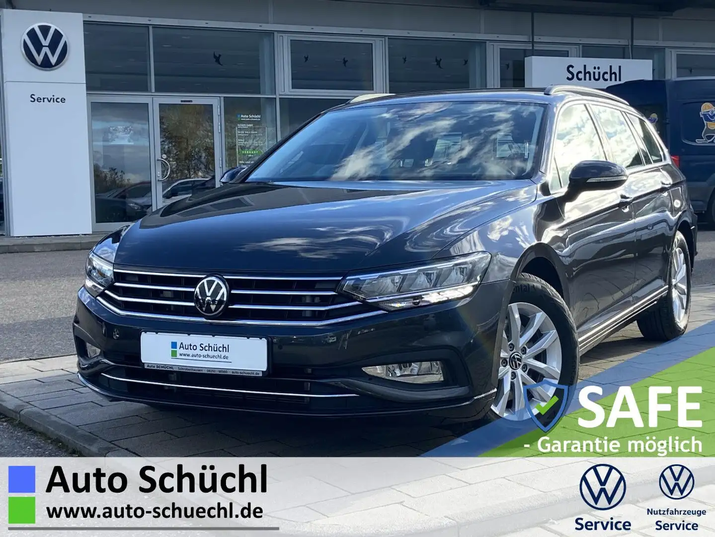 Volkswagen Passat Variant 2.0 TDI DSG Business NAVI+LED+AHK Grau - 1