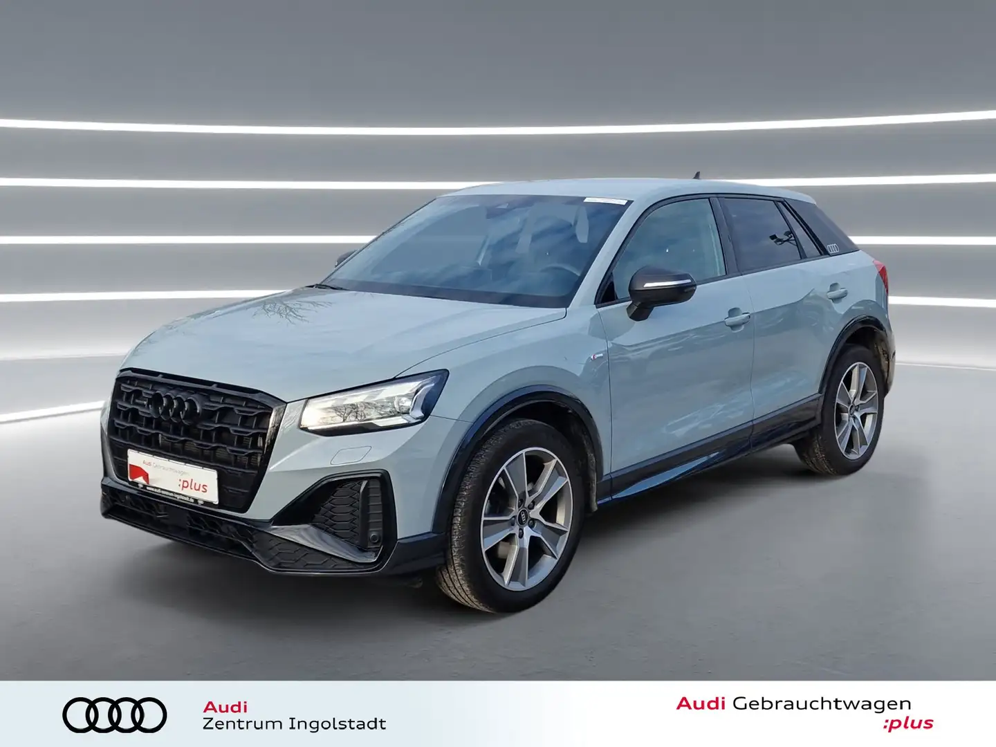Audi Q2 40 TFSI qu 2x S line MATRIX NAVI Optik-schw.+ Grau - 2