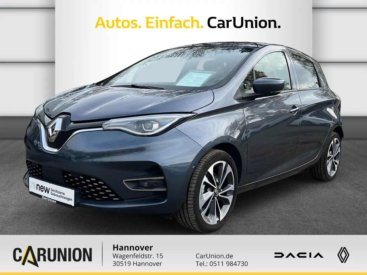 Renault ZOE E-Tech 100% el. Techno EV50 135hp Grau - 1