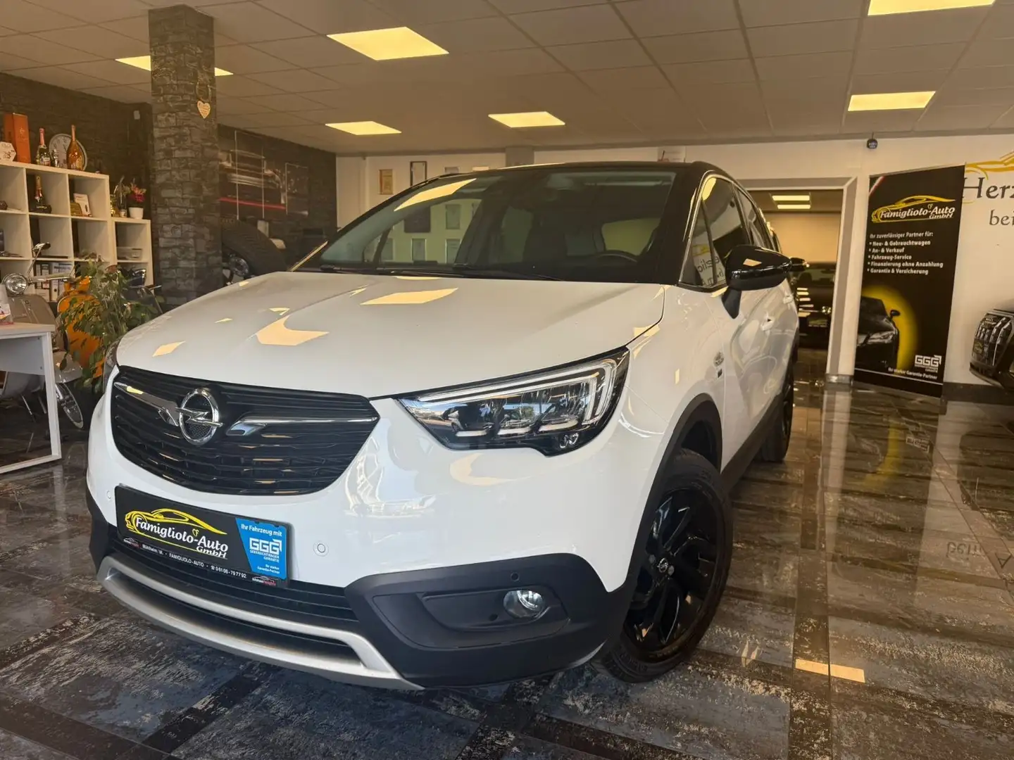 Opel Crossland X 120 Jahre*Kamera*LED Schein*Aluräd Weiß - 1