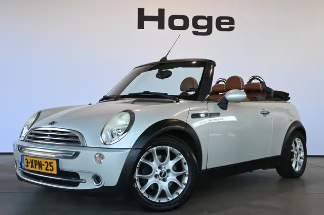 MINI One Cabrio 1.6 Sidewalk Cabrio Airco Cruise Lichtmetaal Leder