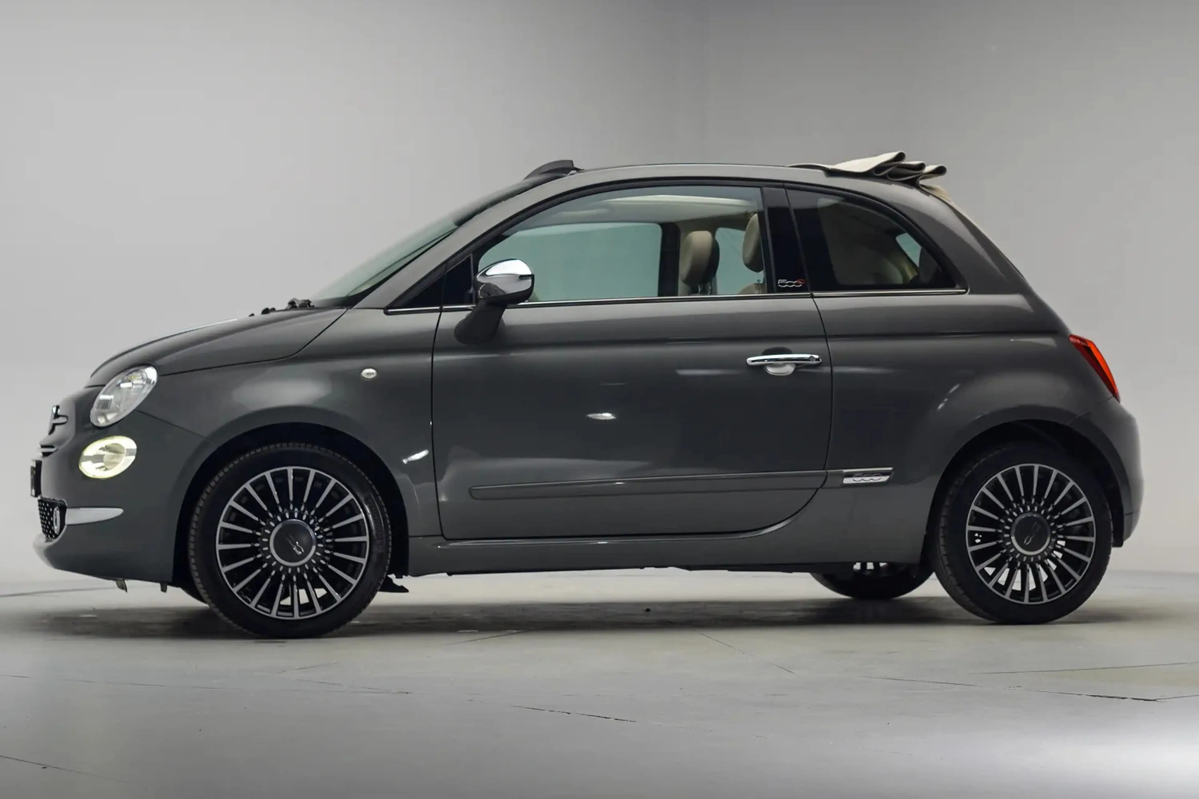 Fiat 500C 0.9 TwinAir Turbo Lounge [ Airco Leer ] — photo 2