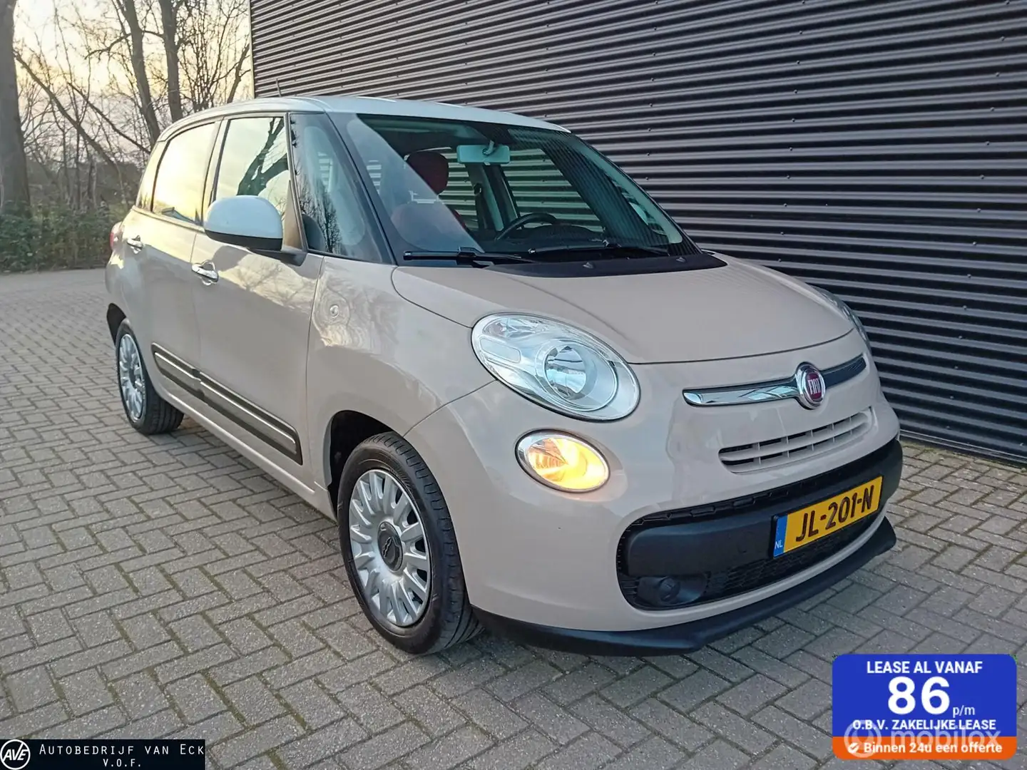 Fiat 500L 0.9 TwinAir PopStar Airco, Cruise, Bluuetooth smeđa - 1