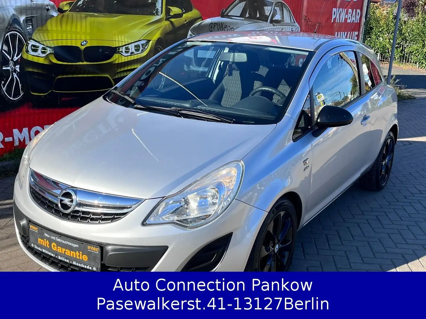 Opel Corsa D Active**TÜV NEU*ÖLSERVICE** Silber - 1