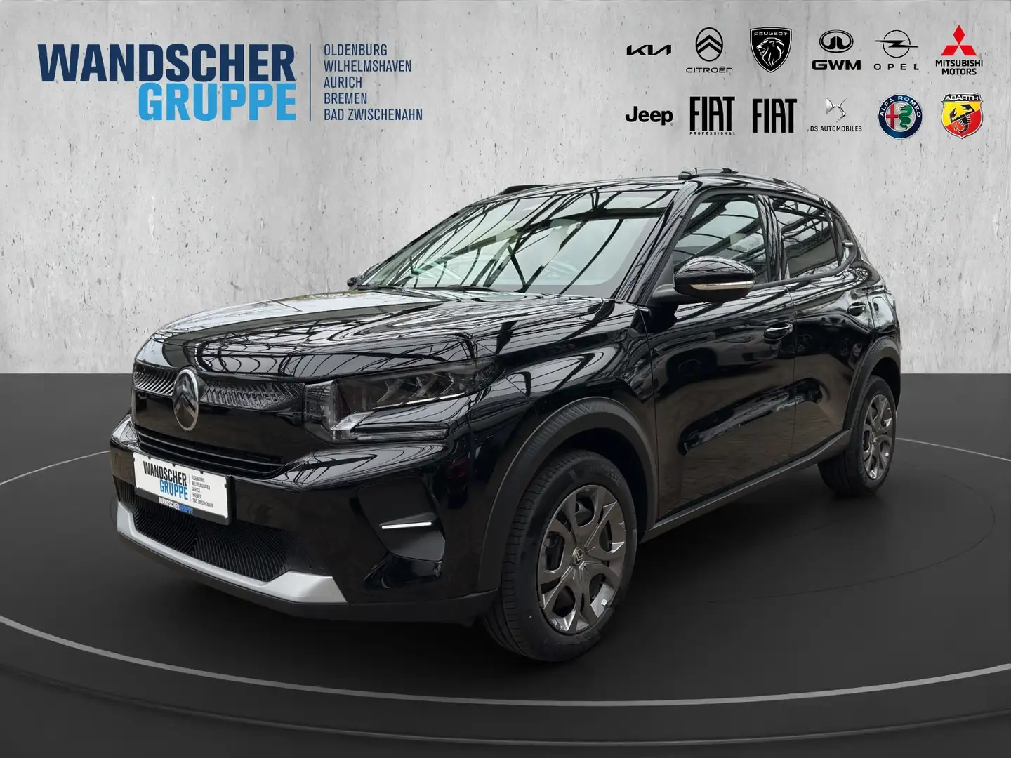 Citroen C3 MAX Turbo 100 +Navi+Kam.+PDC+SpurH+LED Schwarz - 1