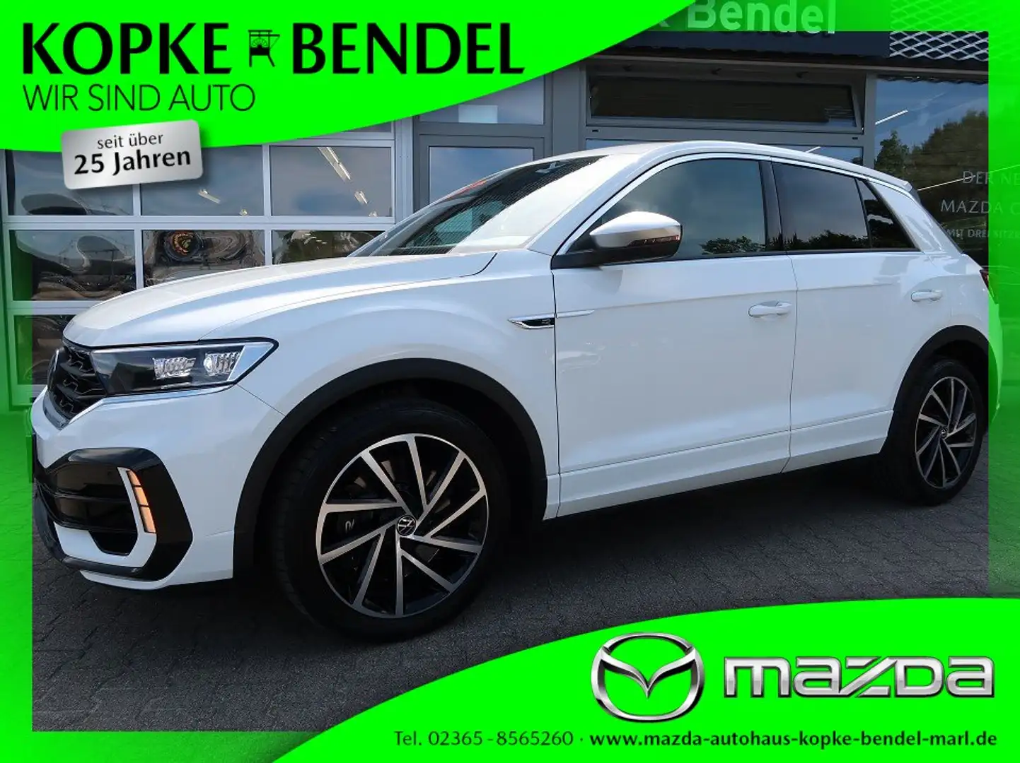 Volkswagen T-Roc 2.0 TSI *R 4Motion*DSG*LED*Sportsitze* *300PS*18 A Weiß - 1