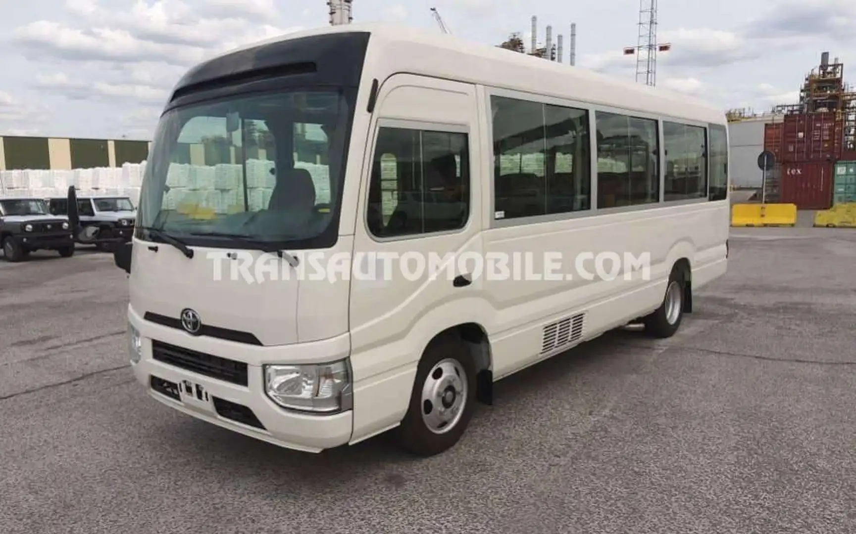 Toyota Coaster 30 Seats - EXPORT OUT EU TROPICAL VERSION - EXPORT Weiß - 1