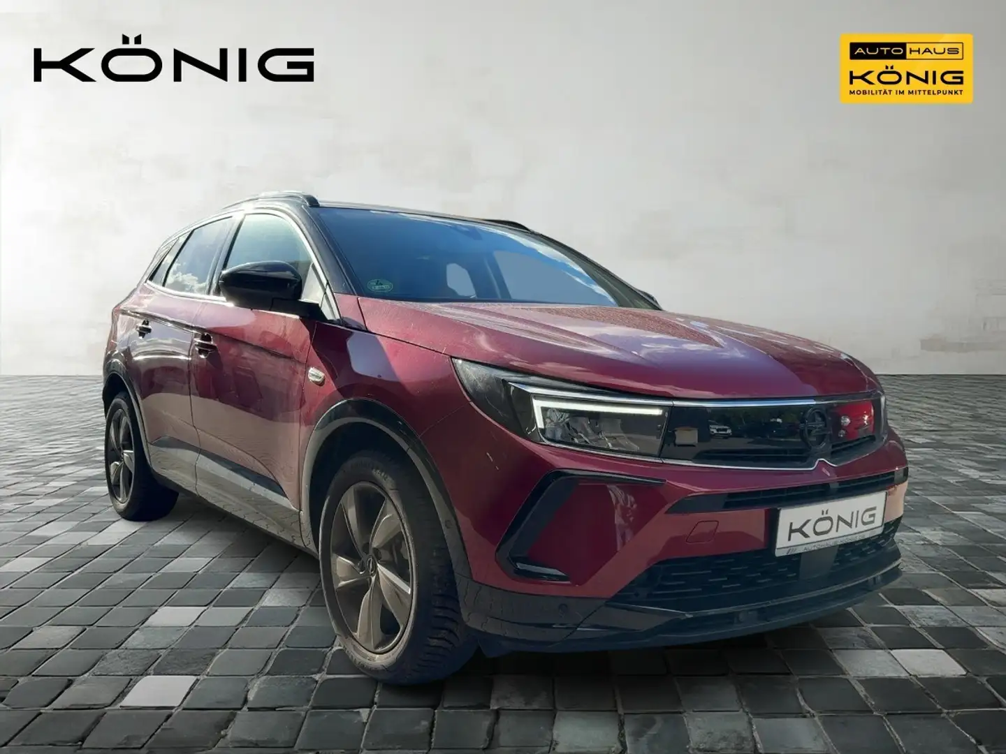 Opel Grandland X GS 1.2T Alcantara Navi Rot - 2