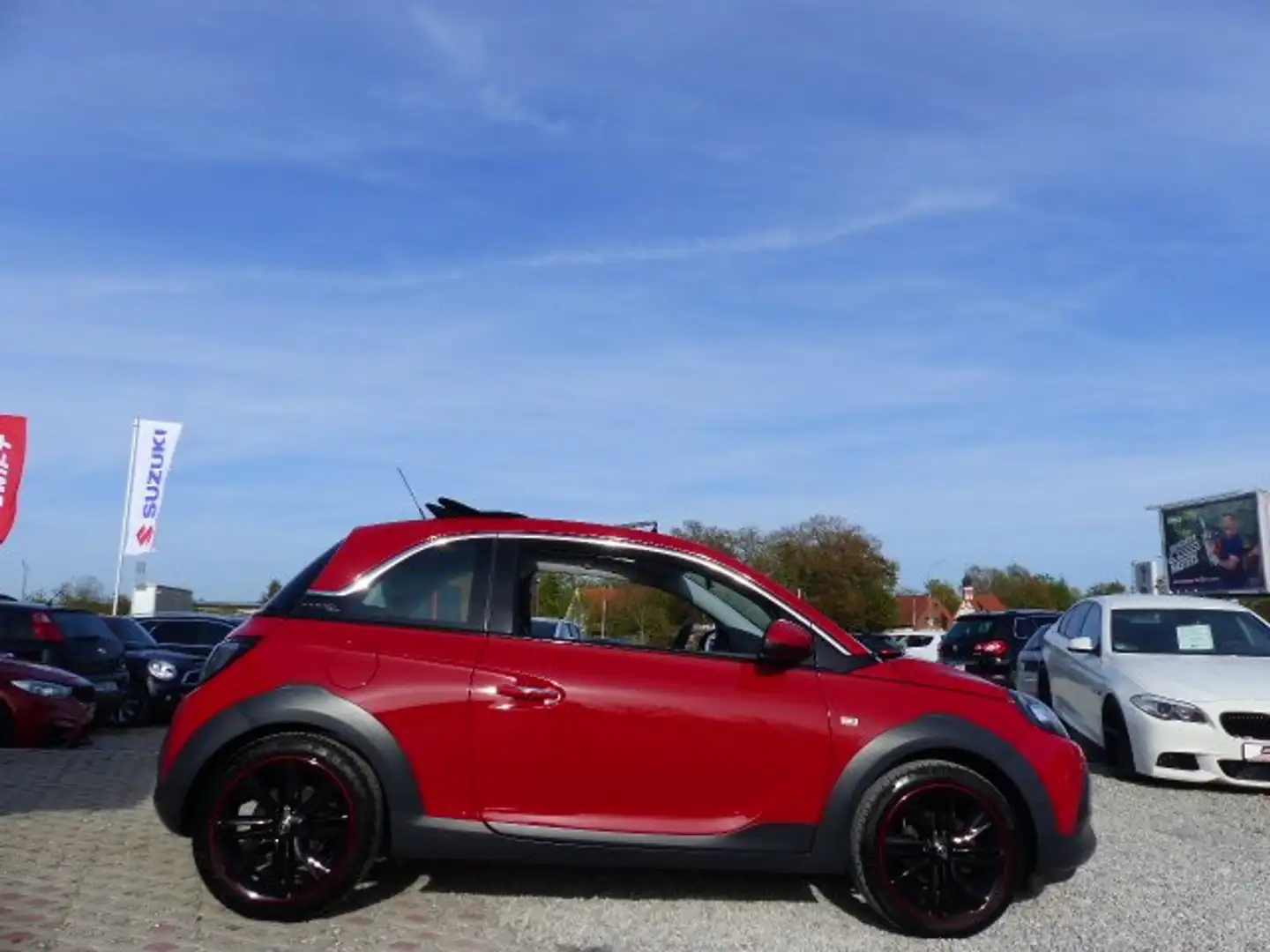 Opel Adam Scheckheft Faltdach Sitz,- Lenkradheizung Klima Red - 2