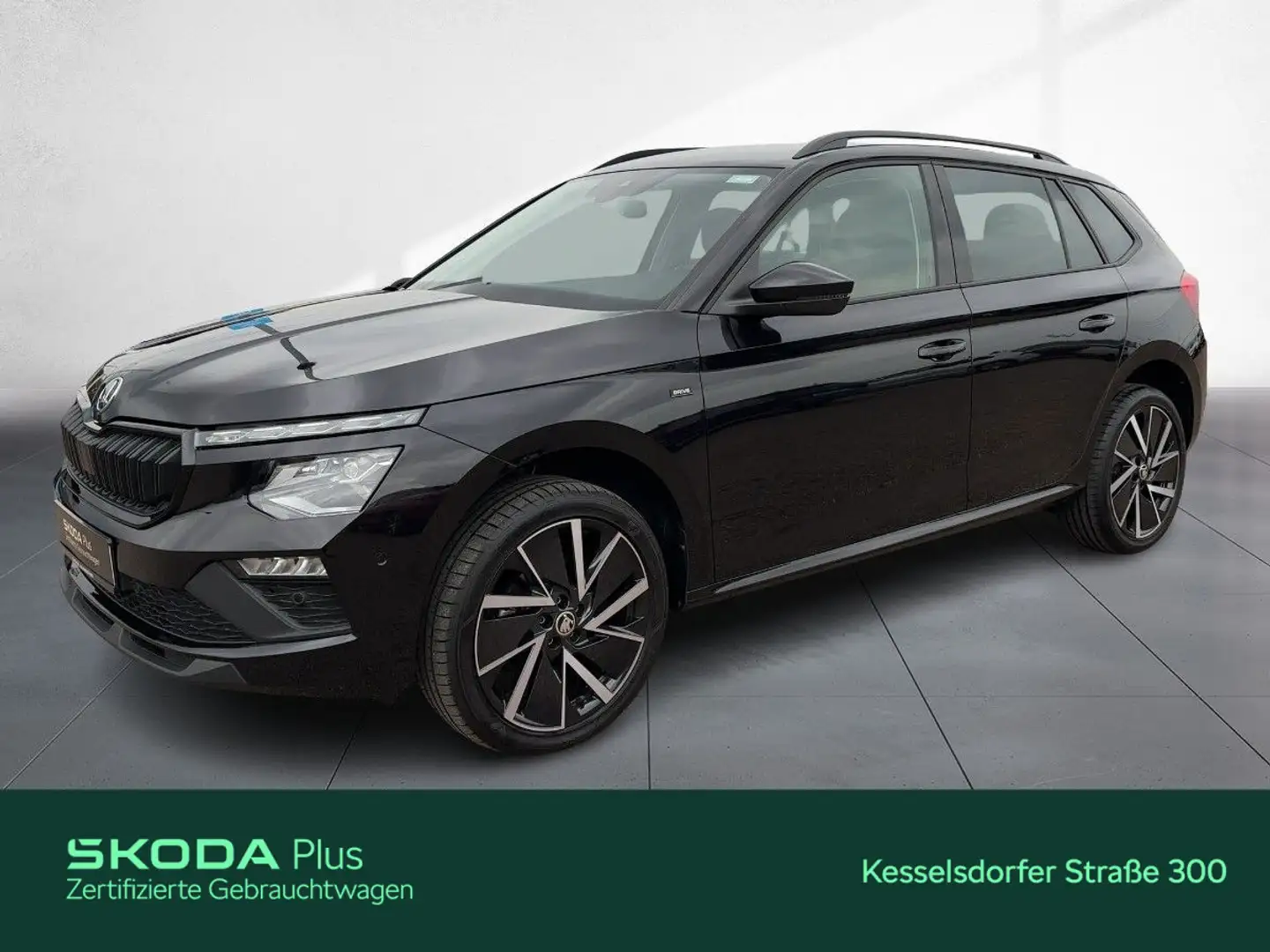 Skoda Kamiq 1.5 TSI DSG Selection AHZV ACC Kamera Navi Schwarz - 1