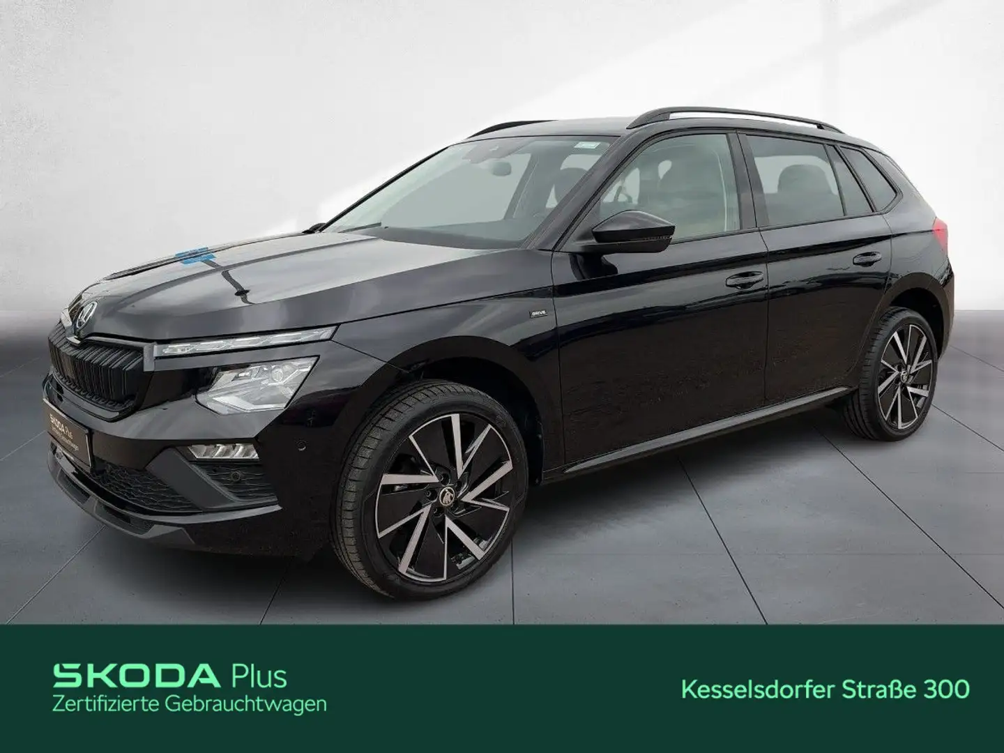 Skoda Kamiq 1.5 TSI DSG Selection AHZV ACC Kamera Navi Schwarz - 1