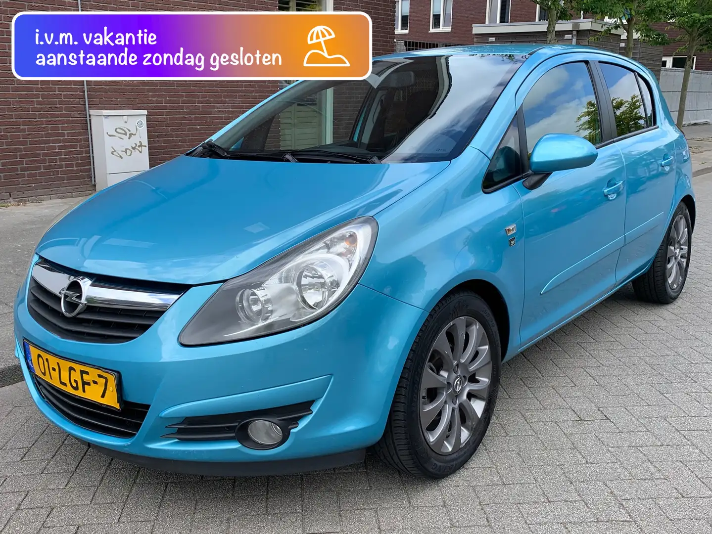 Opel Corsa 1.4-16V '111' Edition|5 Deurs|Airco| Albastru - 1