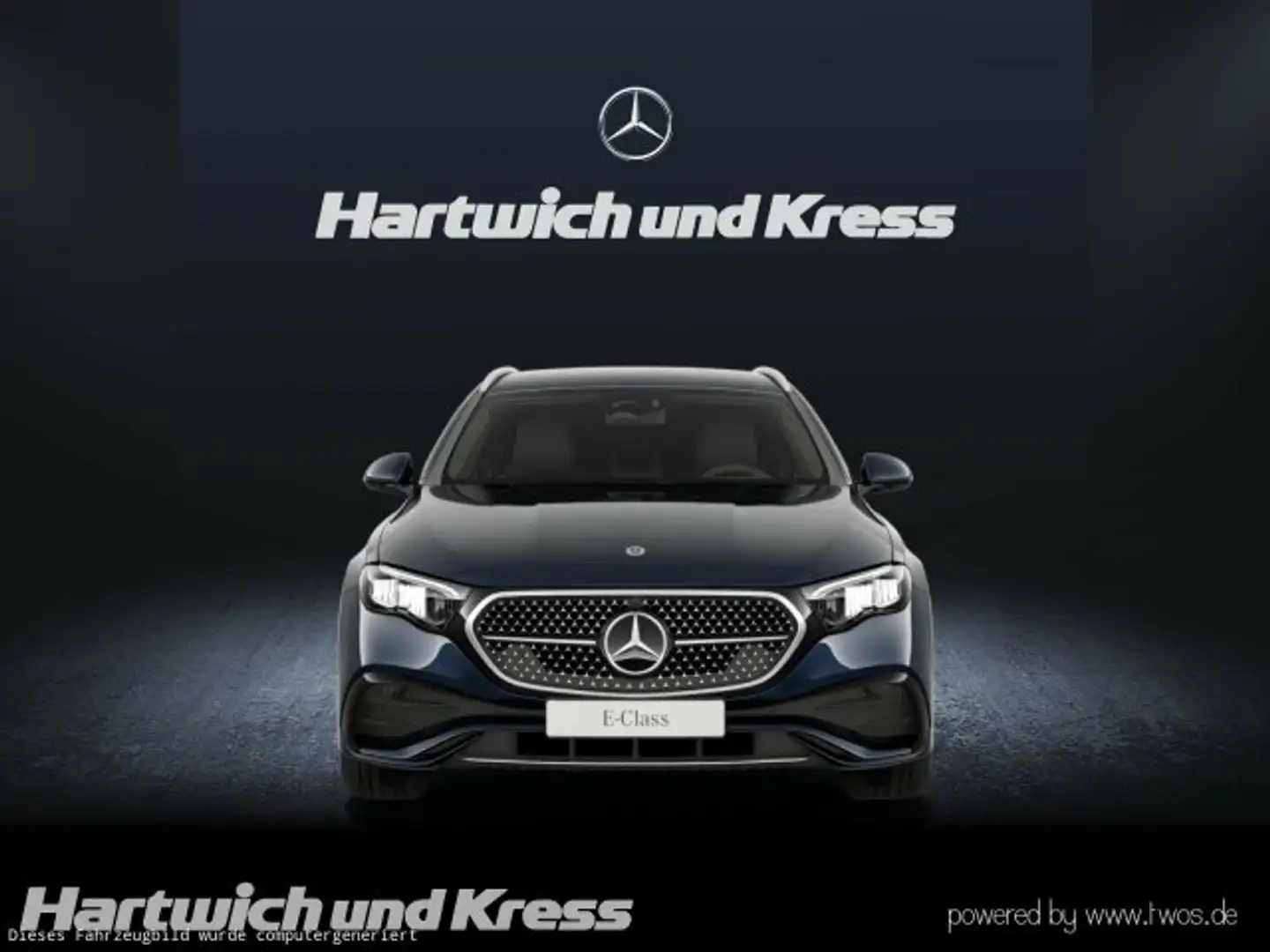 Mercedes-Benz E 220 E 220 d AMG Line Advanced+AHK+LED+Ambienteplus+Tot Blauw - 2