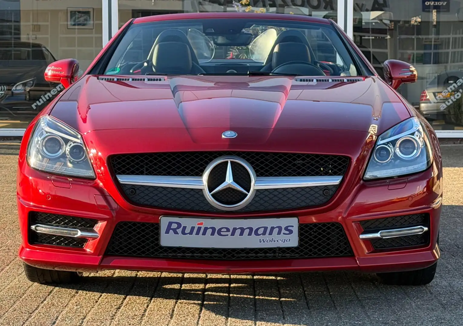 Mercedes-Benz SLK 350 AMG / MEMORY / HARMAN / ILS / 1E EIG ! Rouge - 2