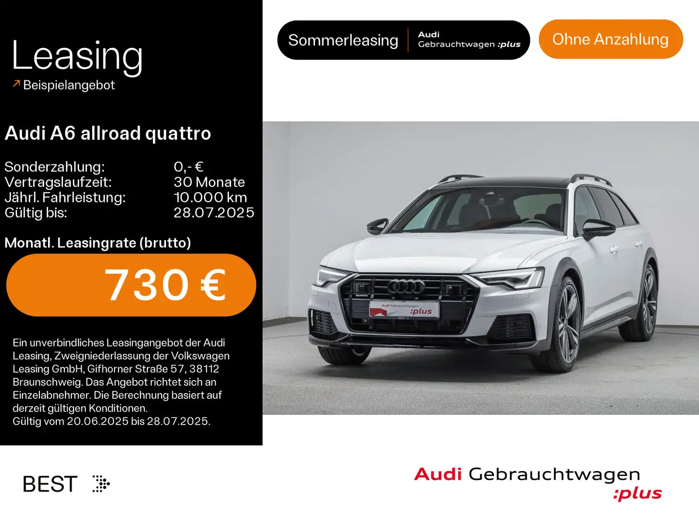 Audi A6 allroad A6 allroad 45 TDI quattro*STHZG*MATRIX*OPTIK-PAK Weiß - 1