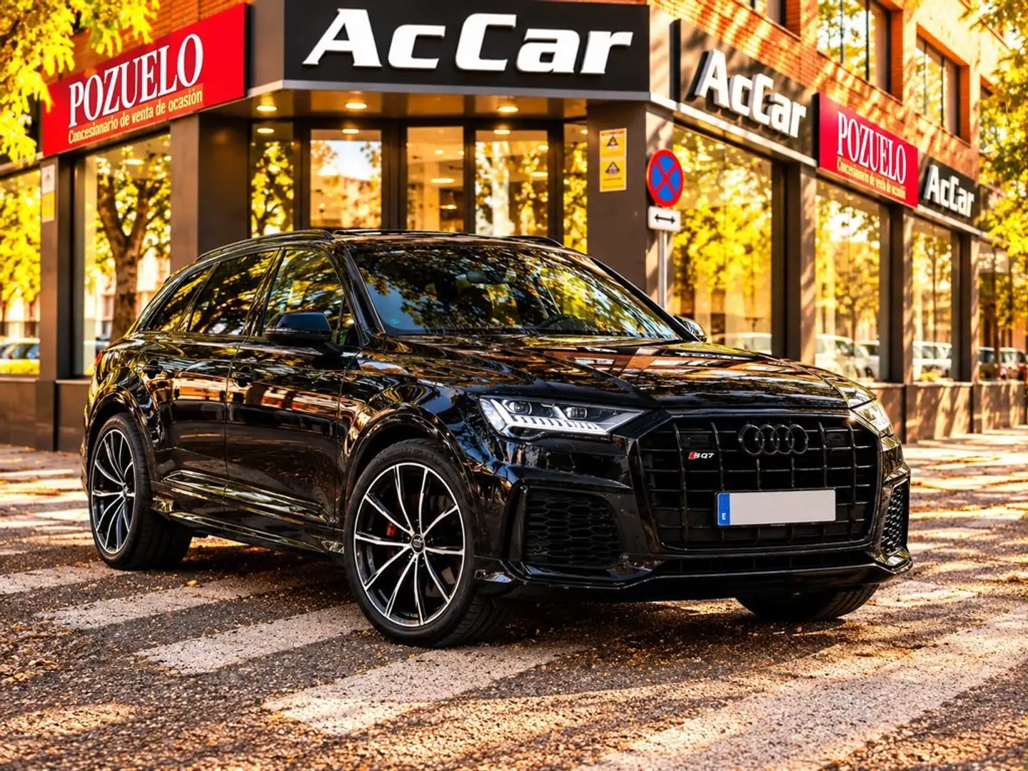 Audi Q7 Black line 50 TDI 210kW (286CV) q. tip. Negro - 1