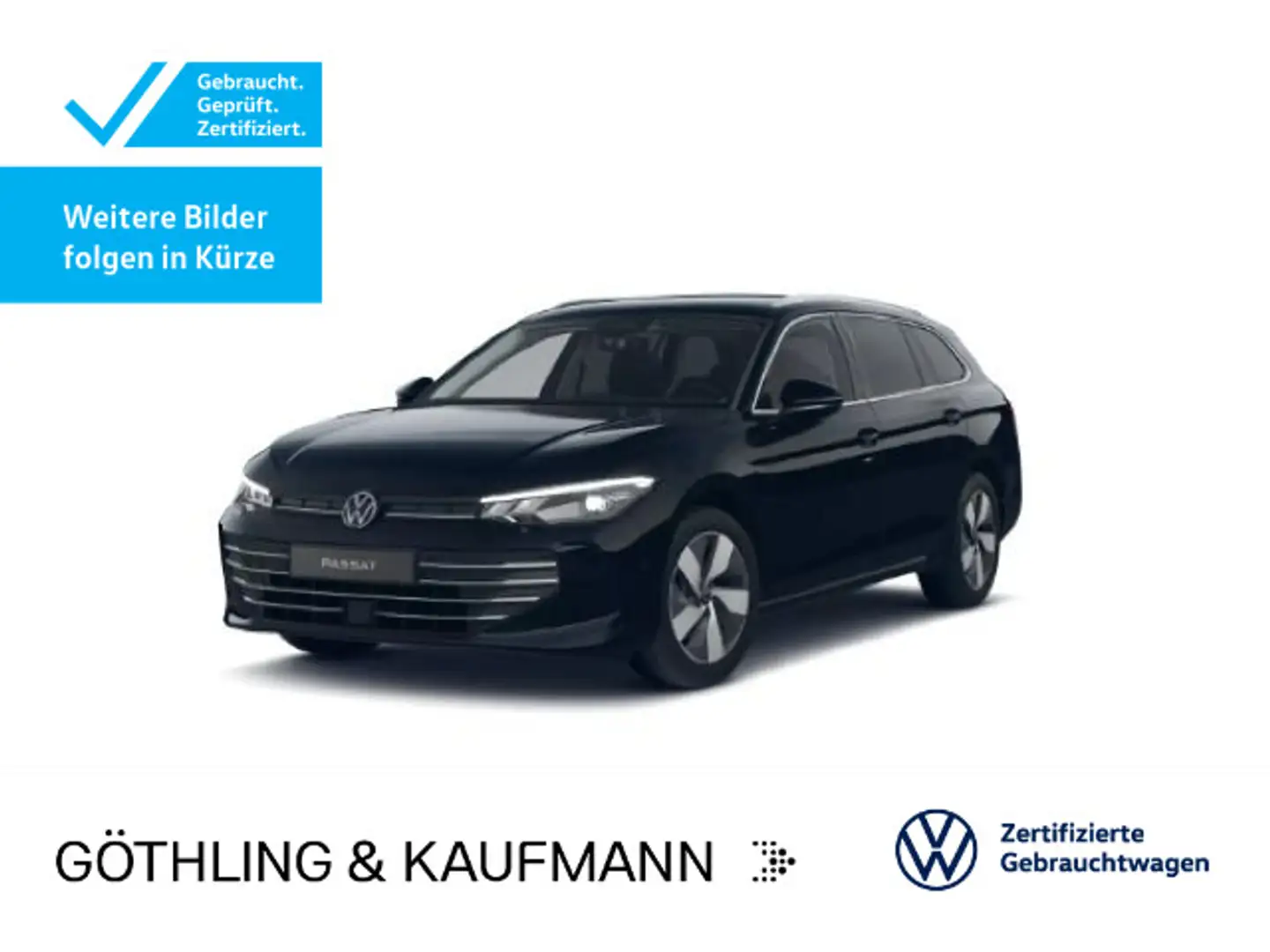 Volkswagen Passat Variant 1.5 eTSI DSG BUSINESS*LED*AHK*KAM Schwarz - 1