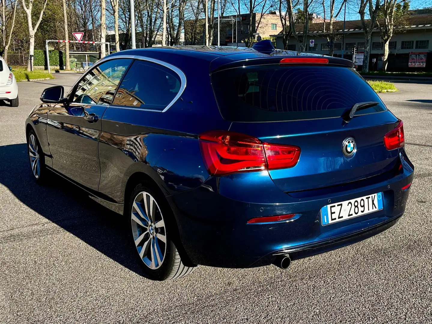 BMW 118 Serie 1 F21 2015 118i 3p Sport MOTORE RIFATTO Niebieski - 2
