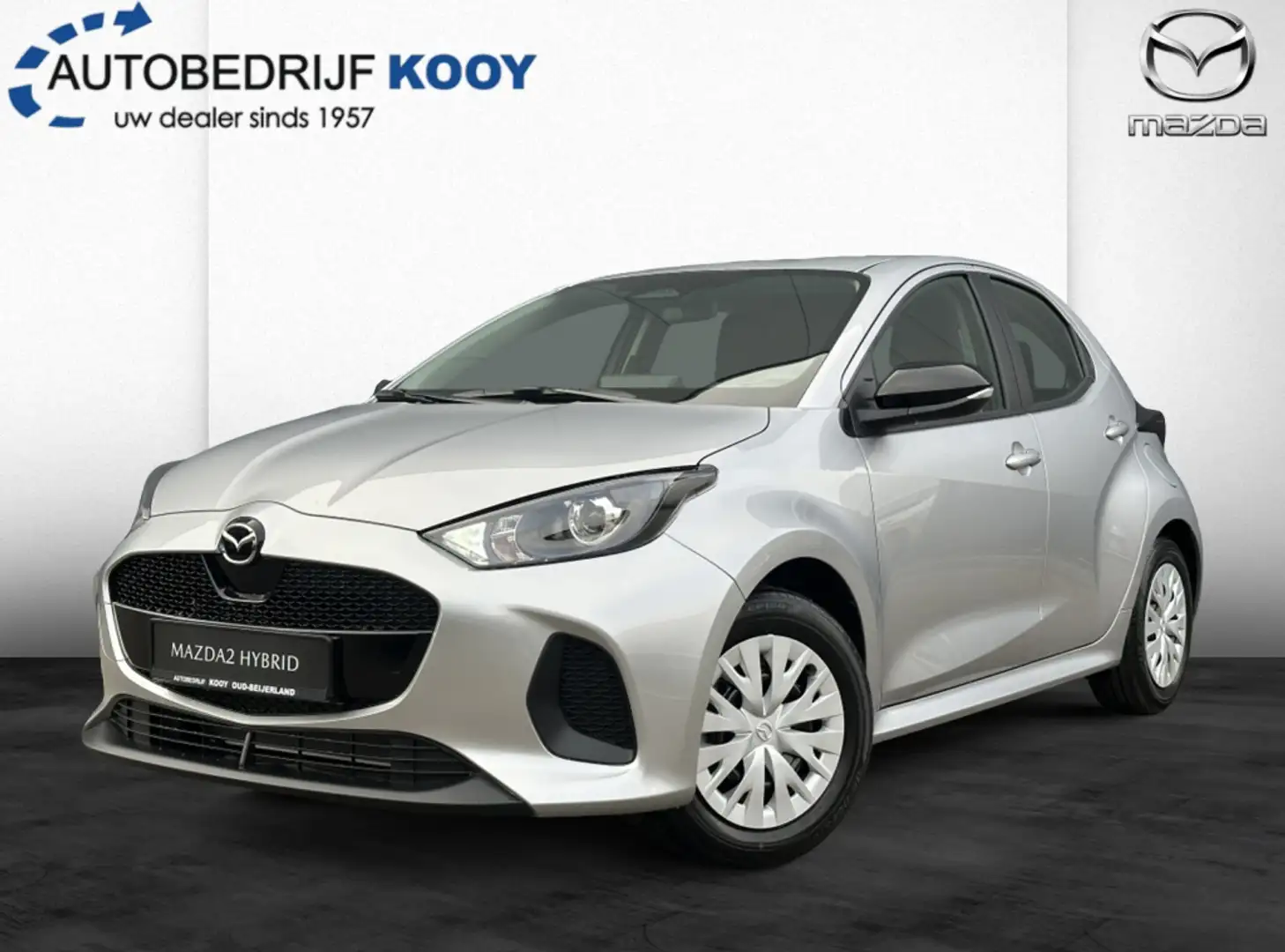 Mazda 2 Hybrid 1.5 Prime-line Zilver - 1