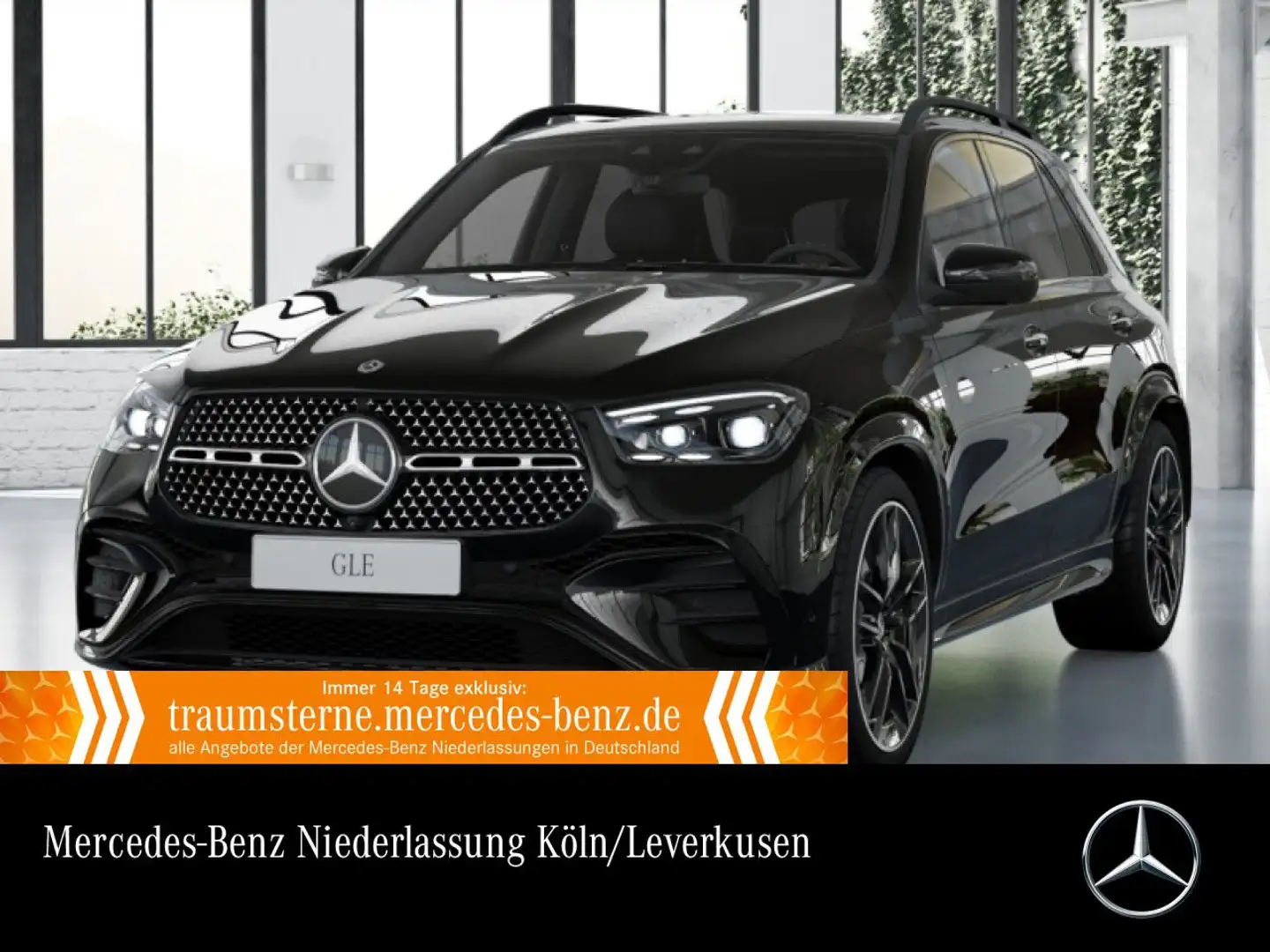 Mercedes-Benz GLE 450 4M AMG+NIGHT+PANO+360+AHK+MULTIBEAM+HUD+9G Schwarz - 1