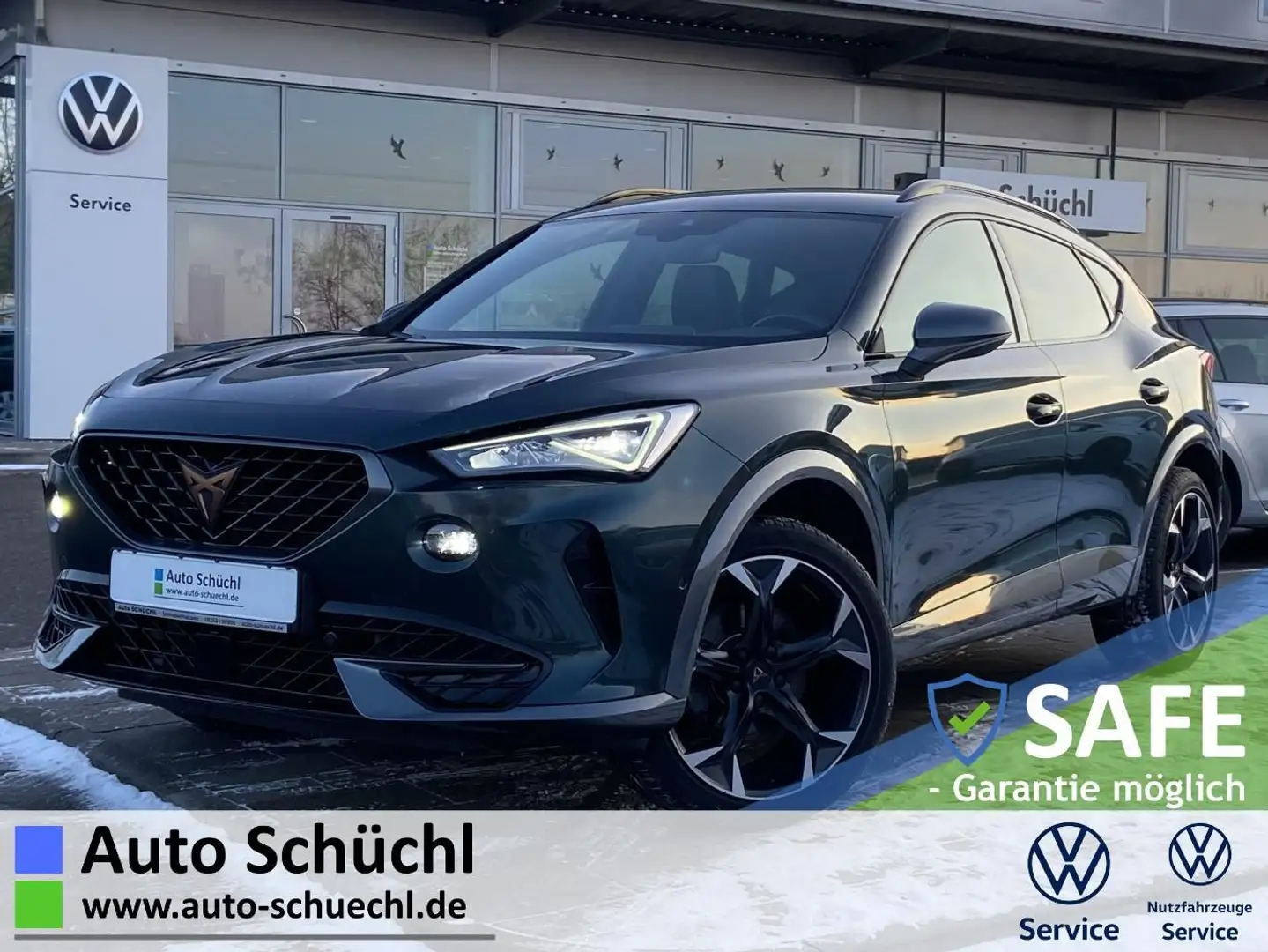 CUPRA Formentor 2.0 TSI DSG 4-DRIVE XL-PAKET+NAVI-PRO+ Grün - 1