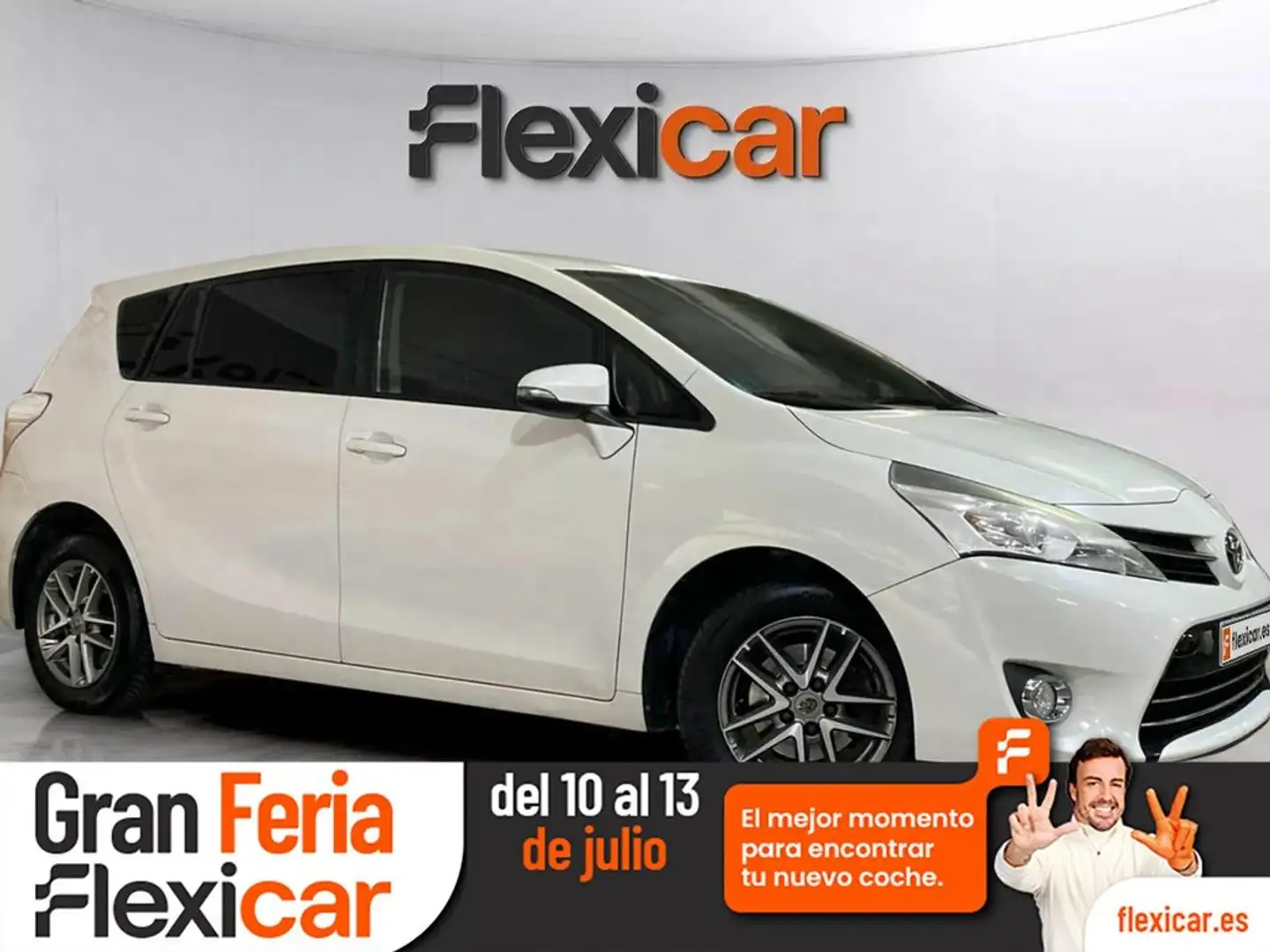 Toyota Verso 130 Comfort 5pl. Blanco - 1