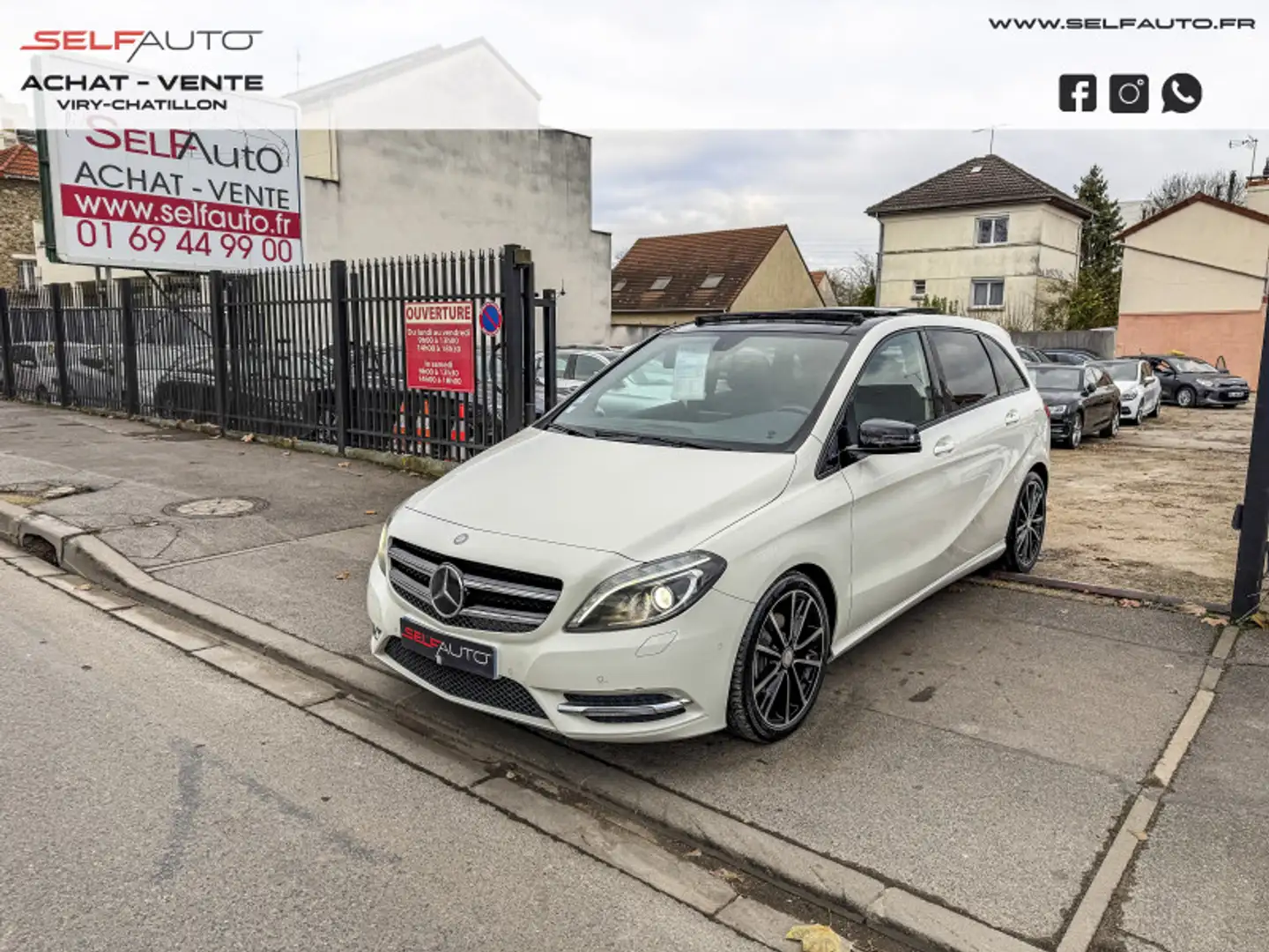 Mercedes-Benz B 180 180 CDI FASCINATION Blanc - 1