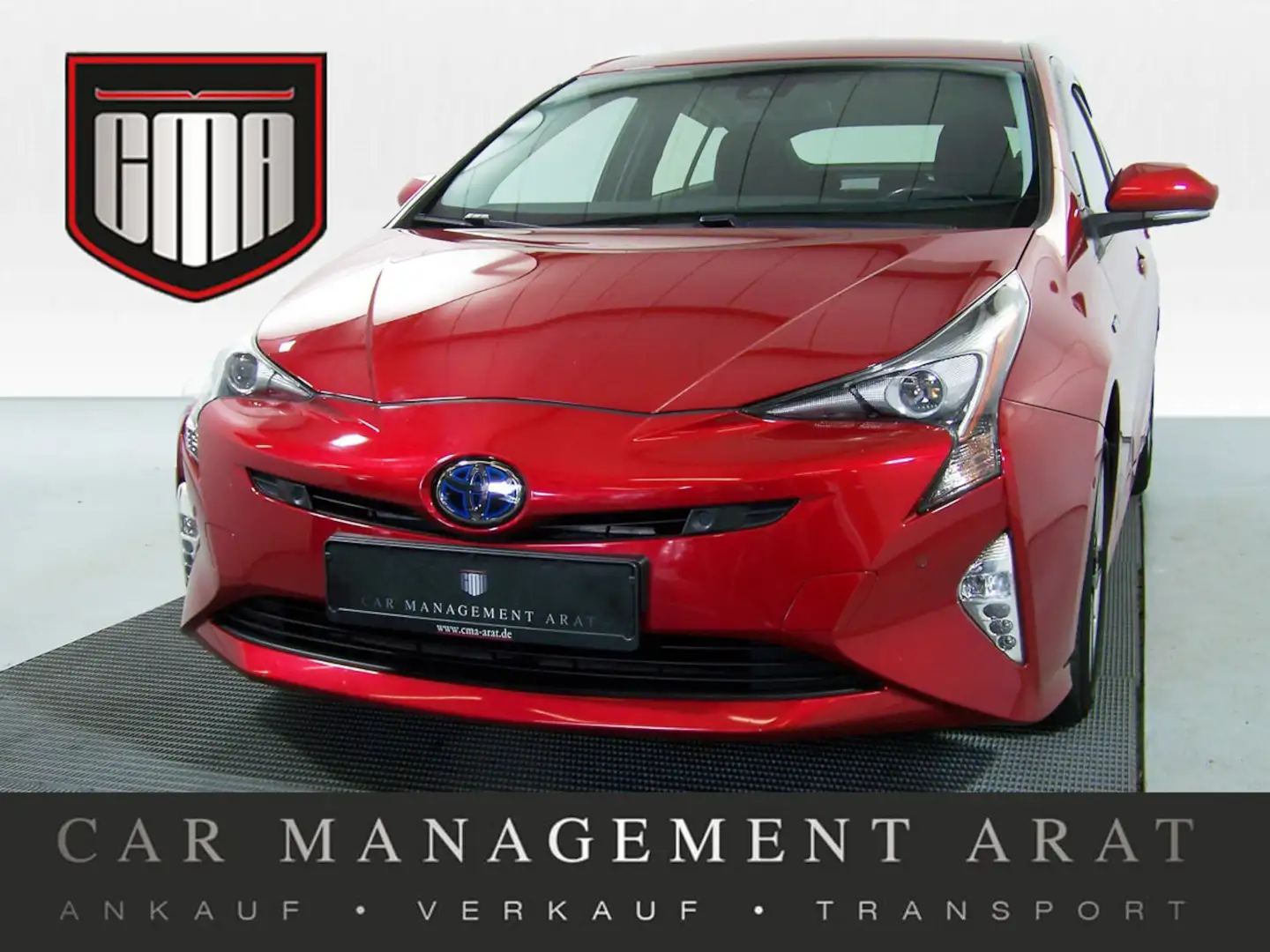 Toyota Prius 1.8 HEV Executive aut NAV+KAM+ACC+HEAD+LED Rot - 1