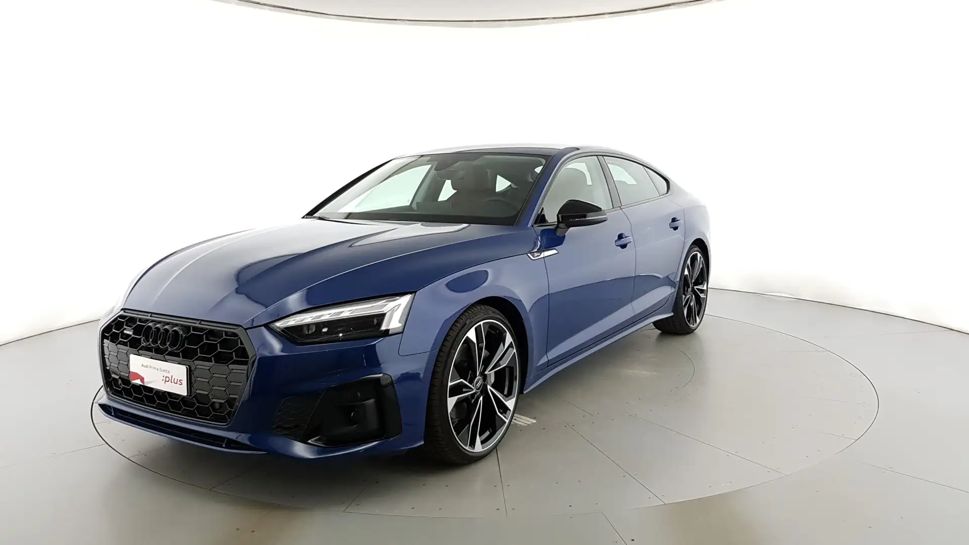 Audi A5 Sportback 40 2.0 tdi mhev S line edition quattro 2 Blu/Azzurro - 1