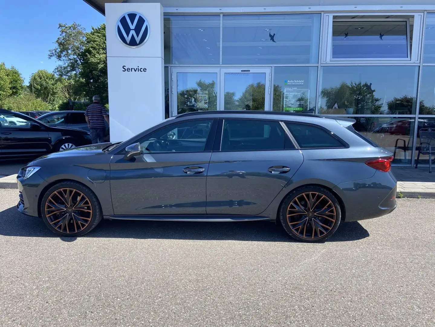 CUPRA Leon ST 1.4 TSI DSG eHybrid 19"-KUPFER+SAFE-DRIV Grau - 2