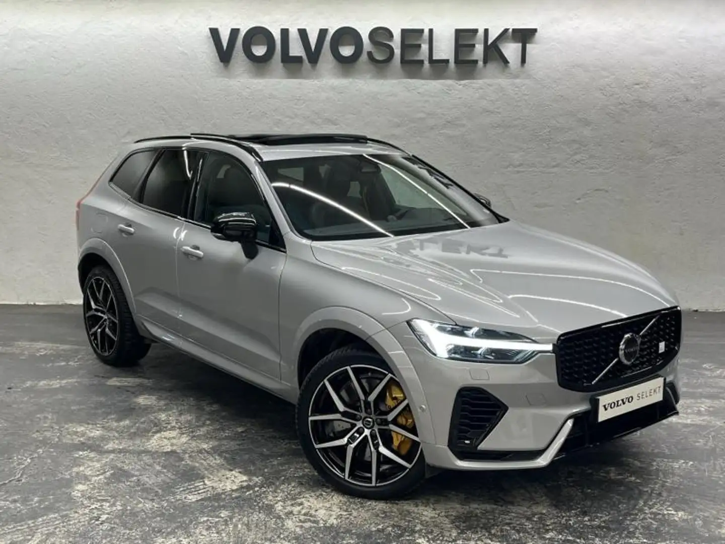 Volvo XC60 T8 AWD 310 + 145ch Polestar Engineered Geartronic Silber - 2