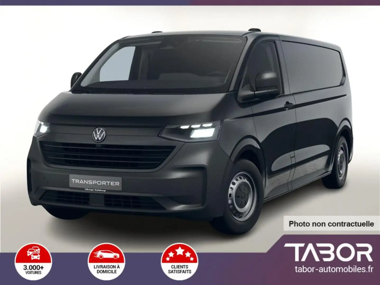 Volkswagen Transporter T7 2.0 TDI 110 L2 LED Negro - 1