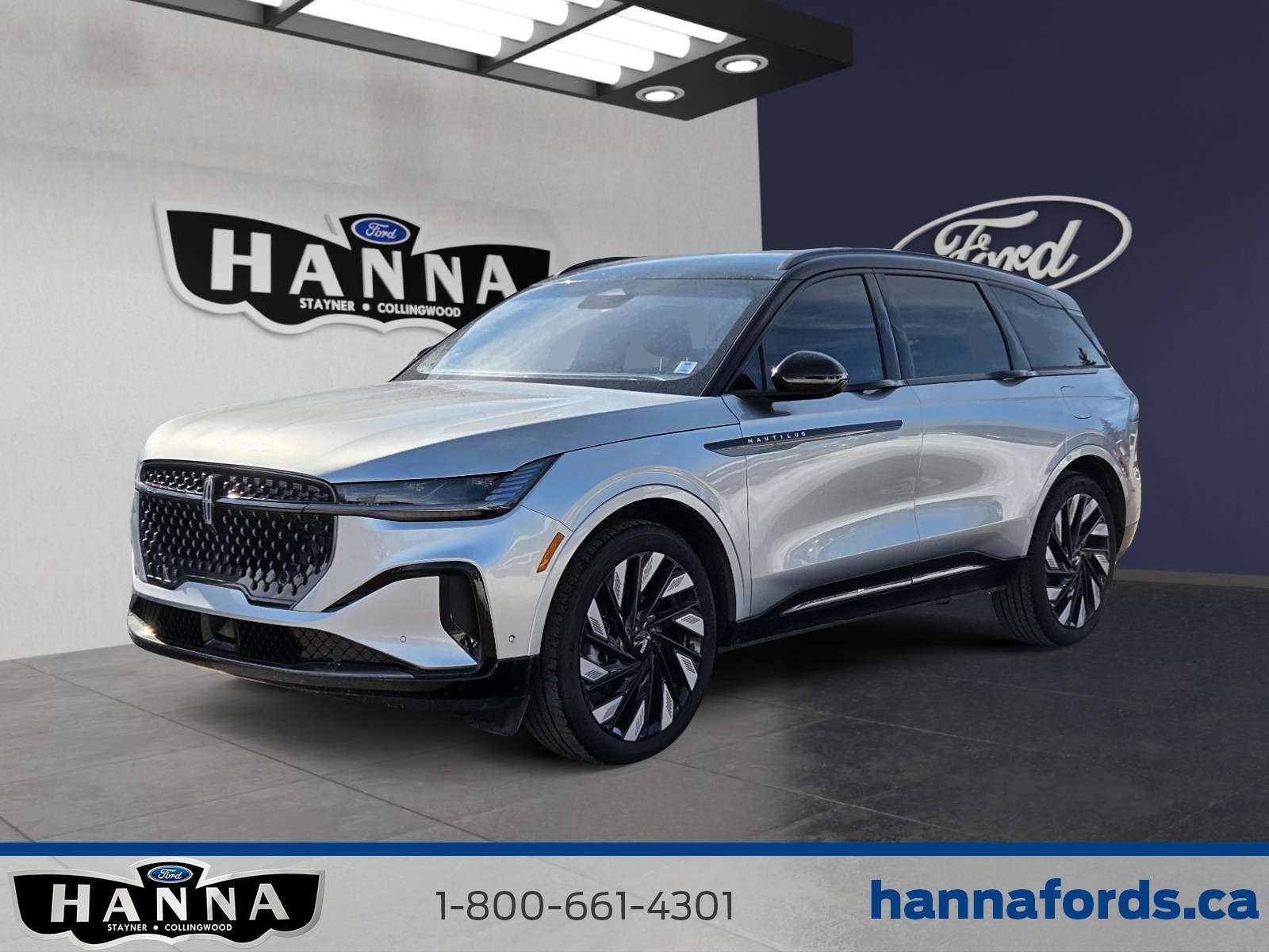 Silver 2024 Lincoln Nautilus SUV / Crossover All-Wheel Drive Automatic