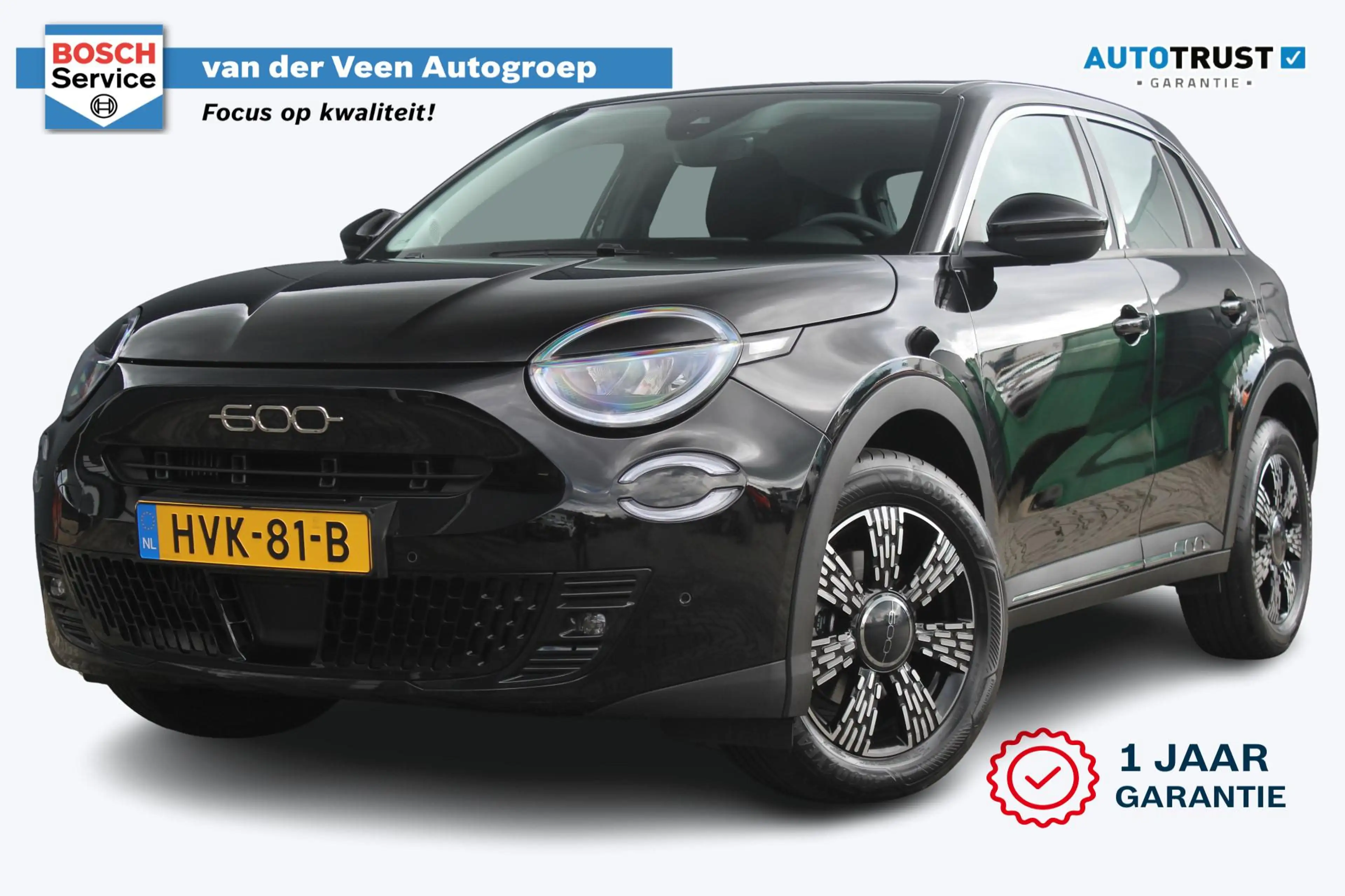 Fiat 600 1.2 Hybrid Pop | Incl. 12 maanden garantie | Voors
