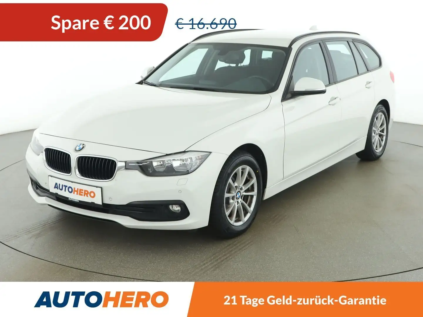 BMW 316 316d Advantage Weiß - 1