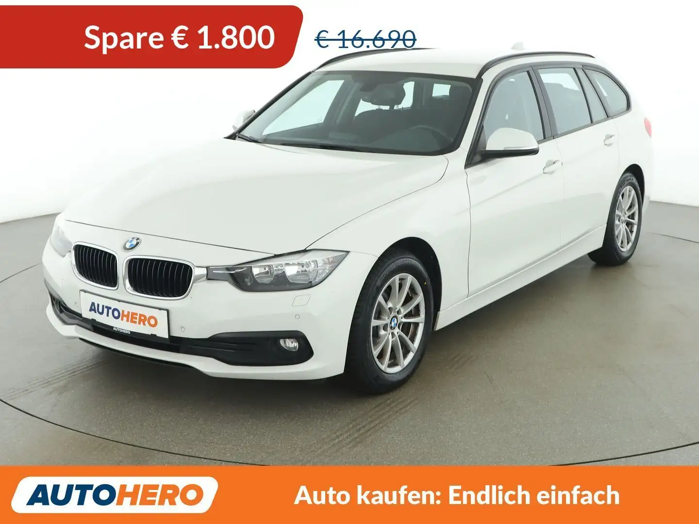 BMW 316 316d Advantage Blanc - 1